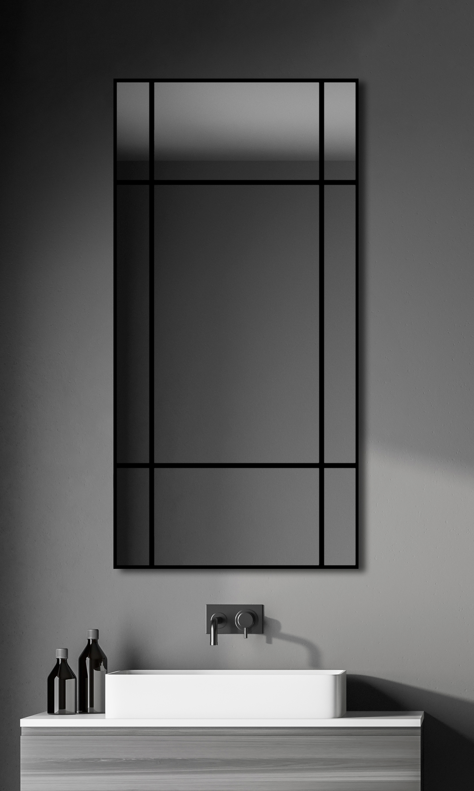 Talos Wandspiegel, dekorativer Spiegel mit Aluminiumrahmen, BxH: 60x120 cm  kaufen | BAUR