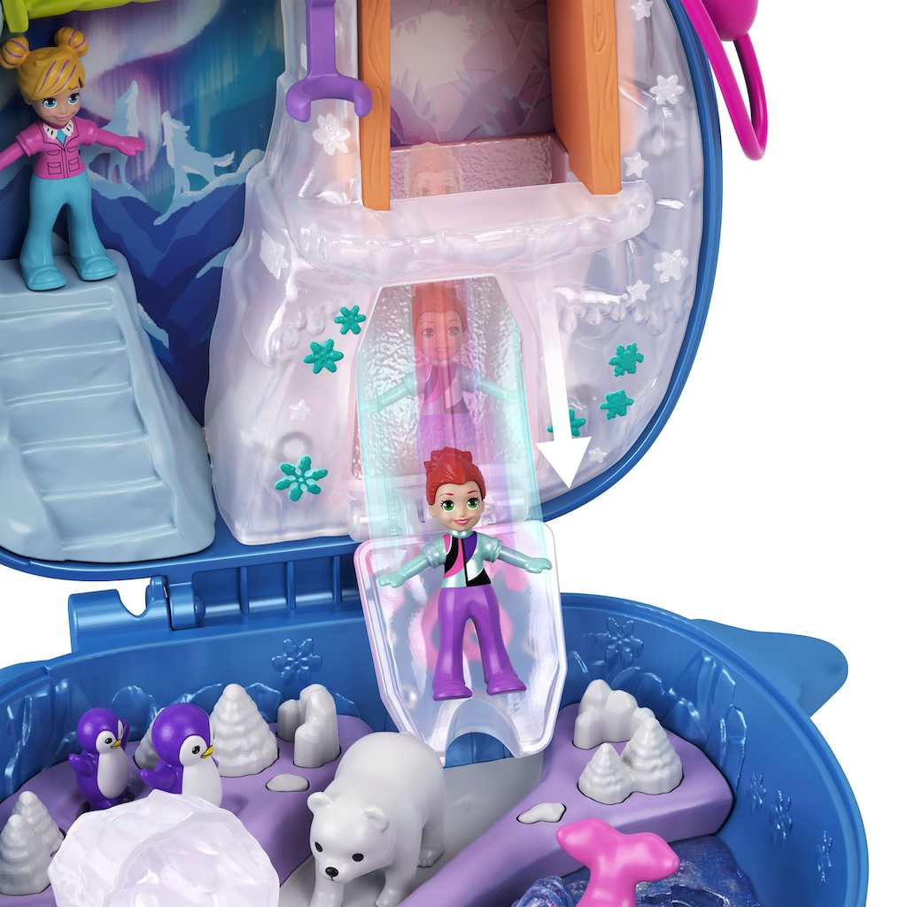 Polly Pocket Spielwelt »Narwal-Eisspaß Schatulle«