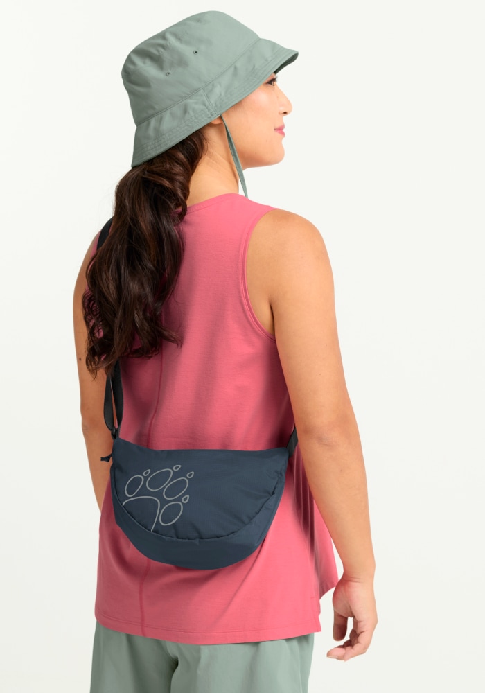 Jack Wolfskin Schultertasche "ZOYA 4" Umhängetasche, Schlüsselhaken, Reißverschlussfach