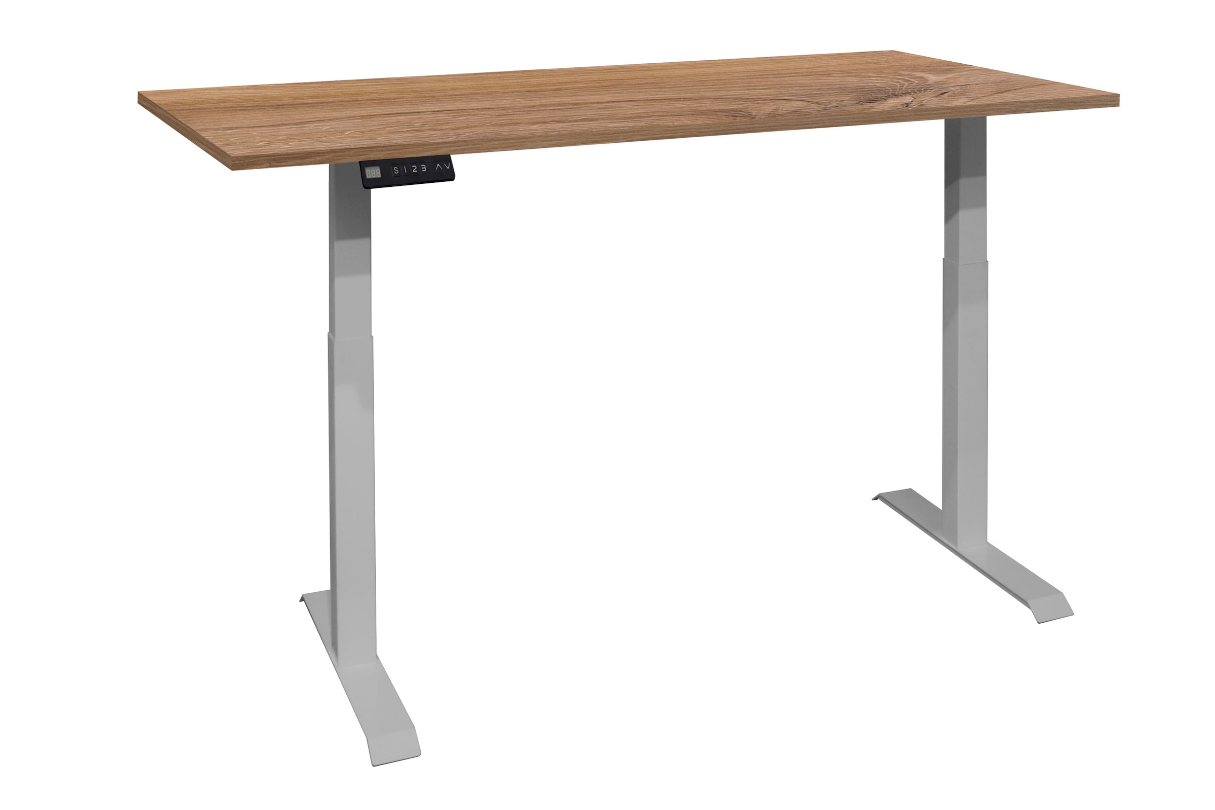 Mäusbacher Schreibtisch "Big System Office", Breite 120 cm, elektrisch höhenverstellbar