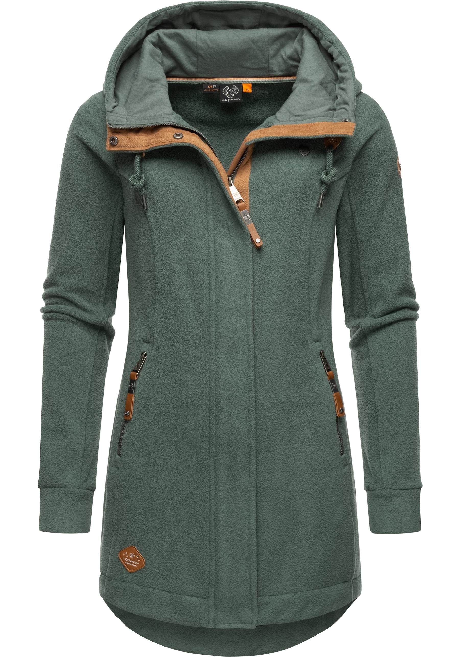 Ragwear Parka "Letti Fleece", mit Kapuze, Sportliche Damen Fleecejacke mit günstig online kaufen