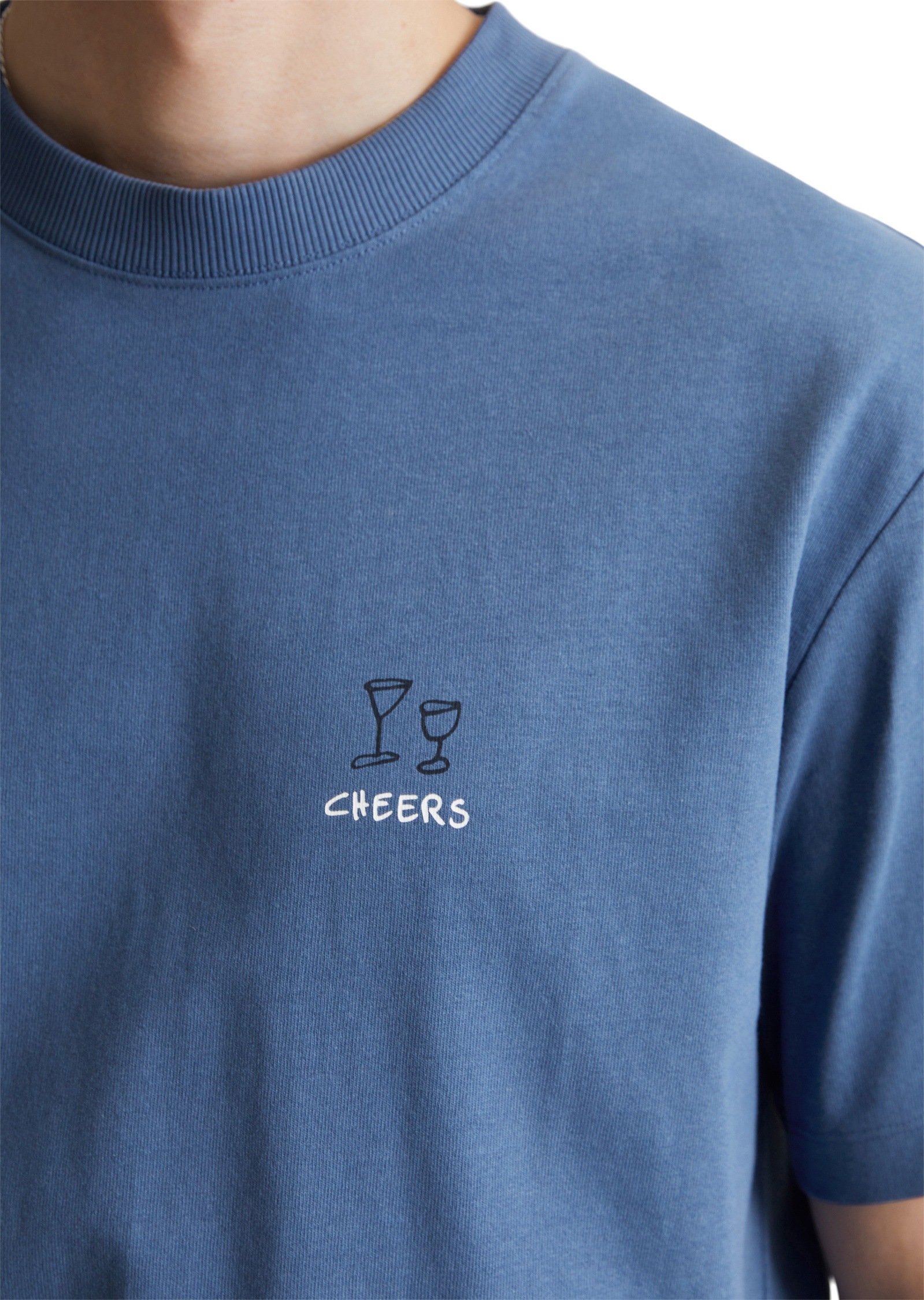 Marc O'Polo DENIM T-Shirt »aus reiner Bio-Baumwolle«