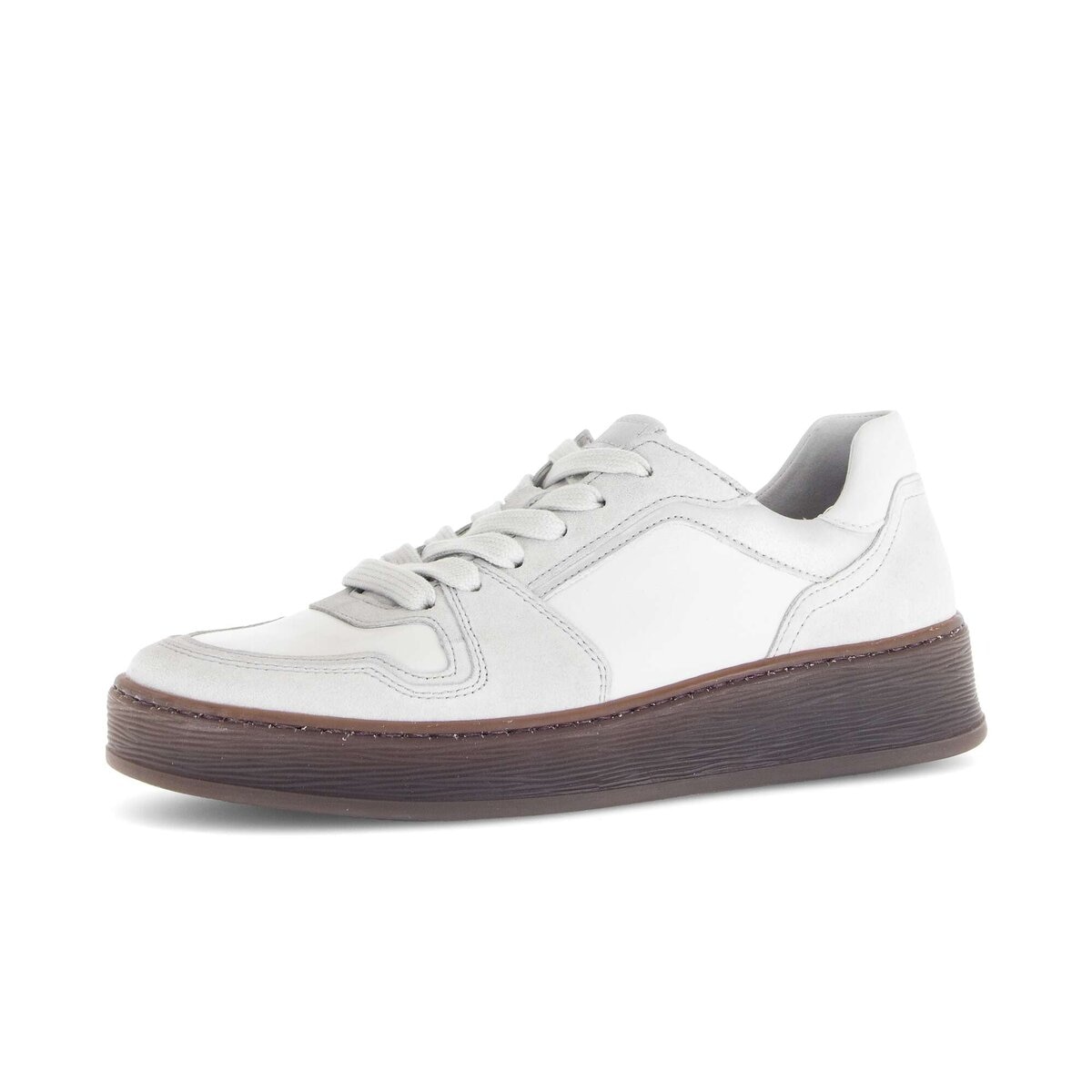 Gabor Sneaker "Sneaker low Materialmix Leder" günstig online kaufen