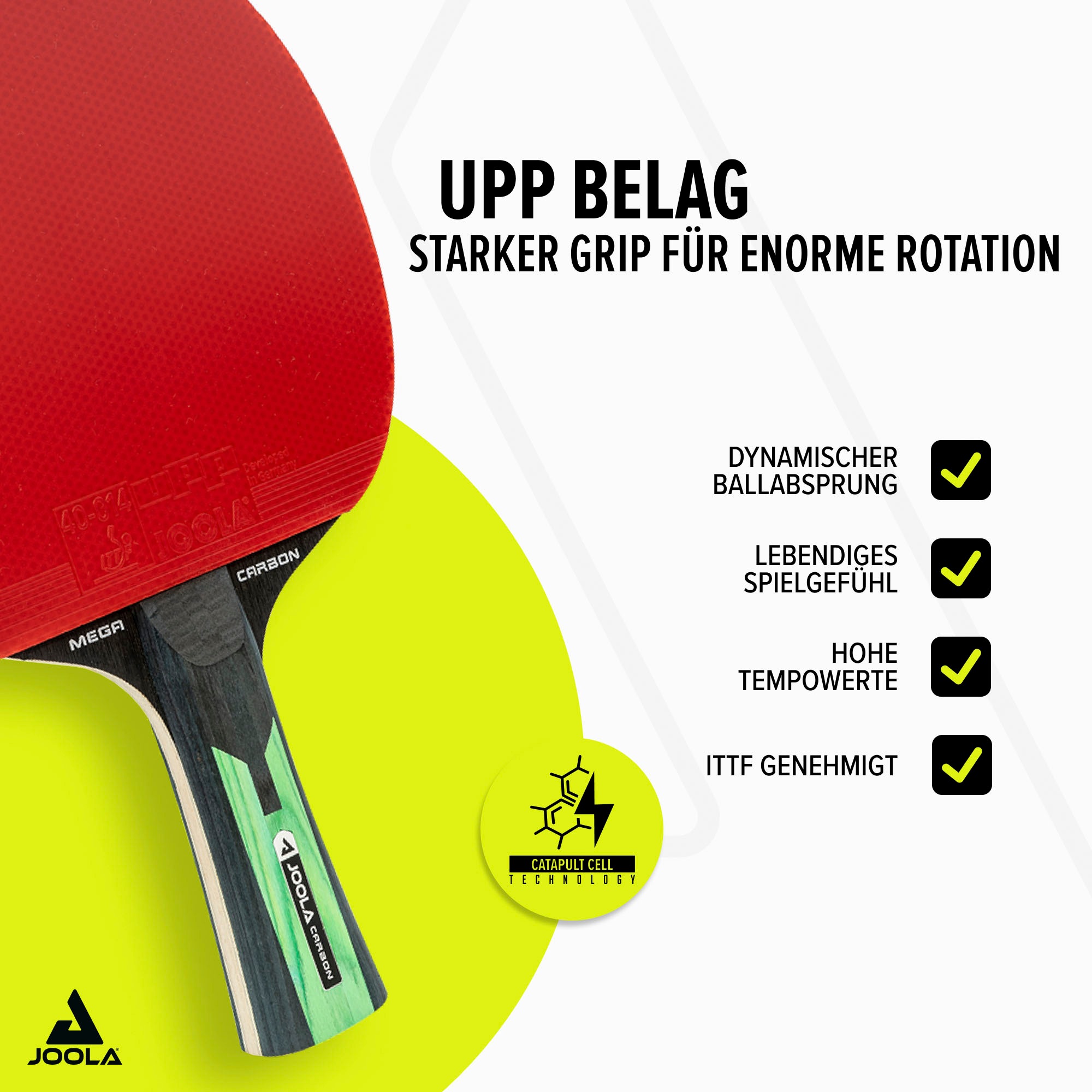 Thumbnail - Joola Tischtennisschläger "Mega Carbon"