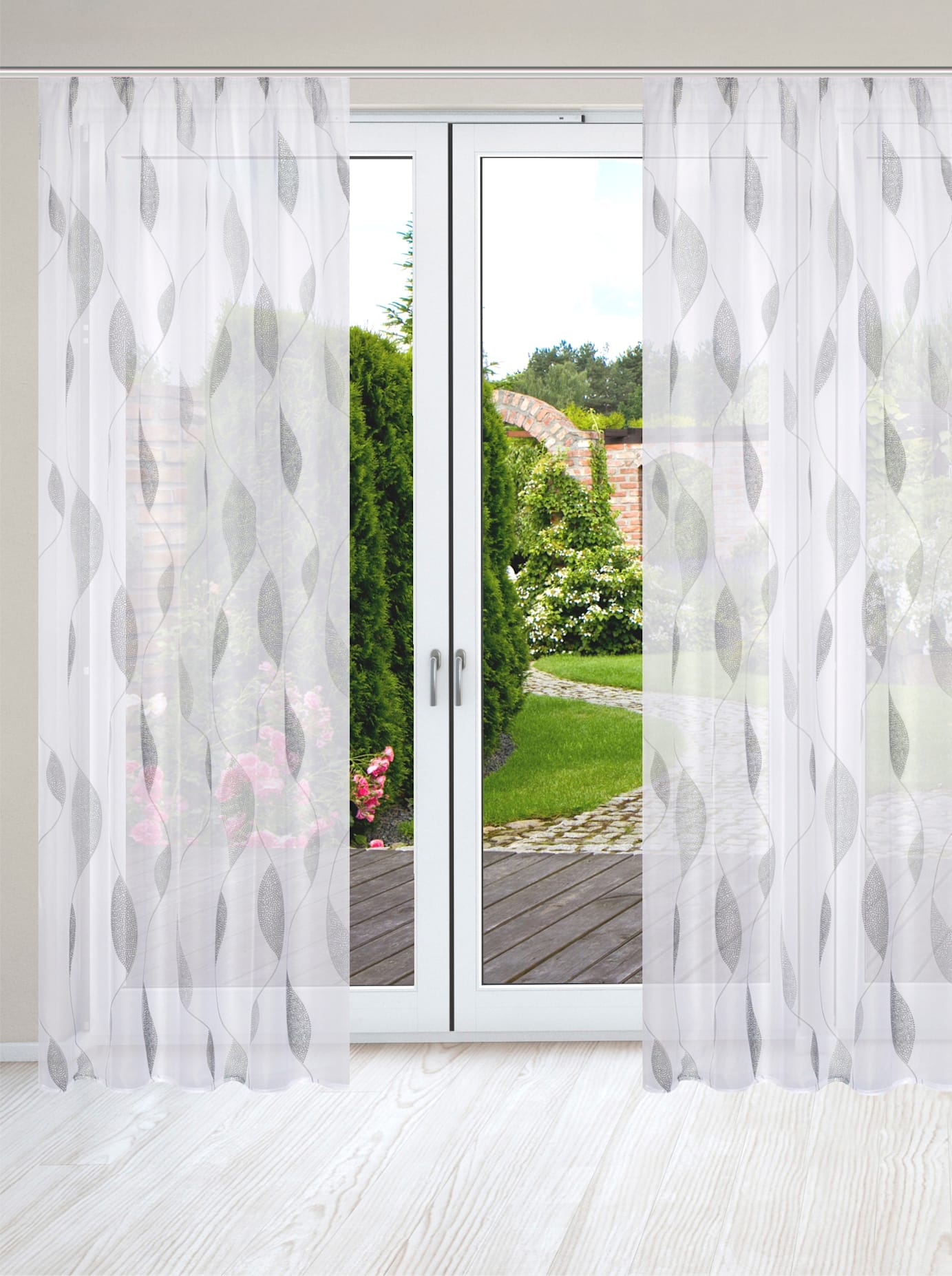 heine home Gardine Kräuselband 1 Stk. tlg. günstig online kaufen