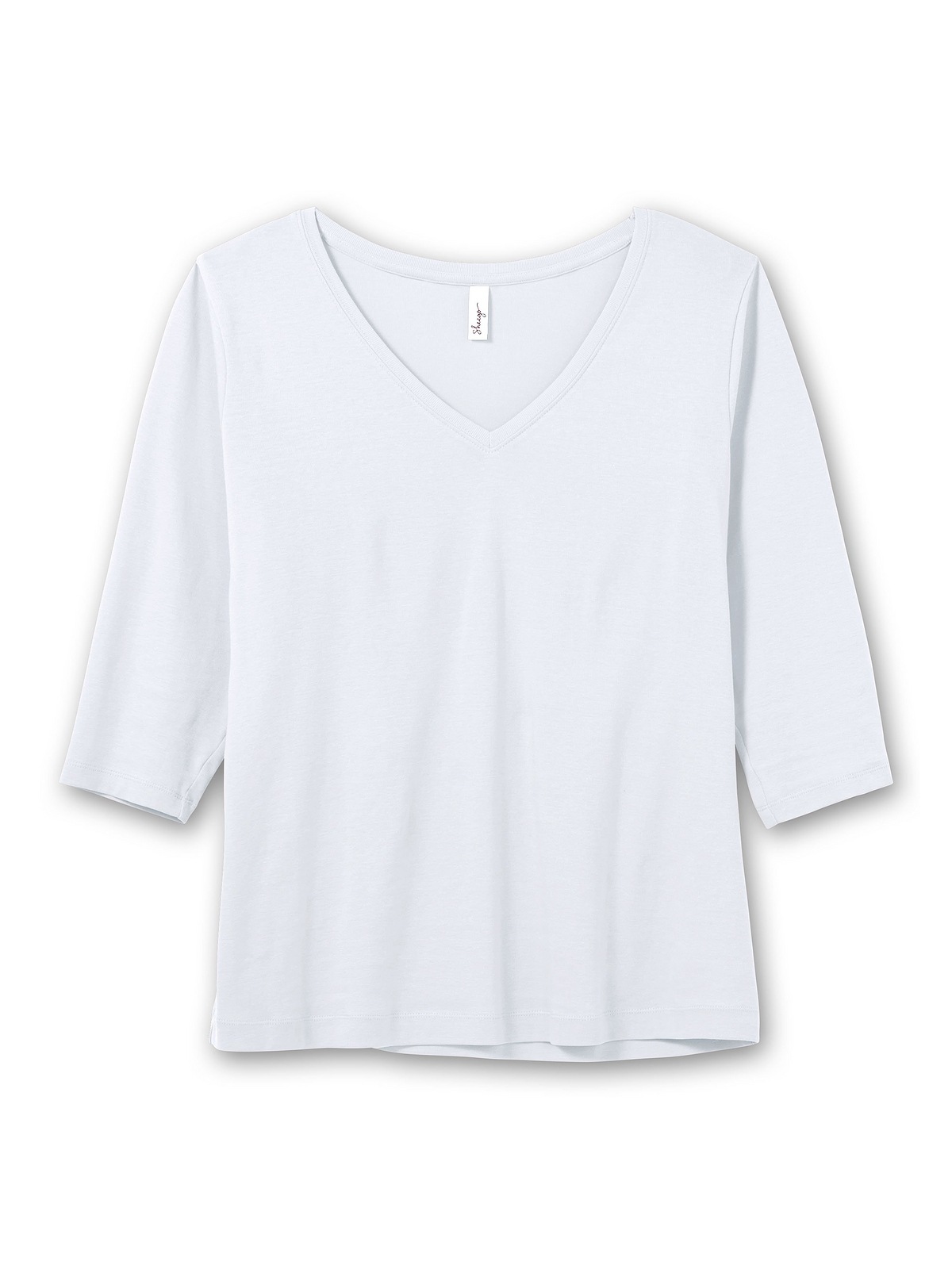 Sheego 3/4-Arm-Shirt »Große Größen«, aus reiner Baumwolle