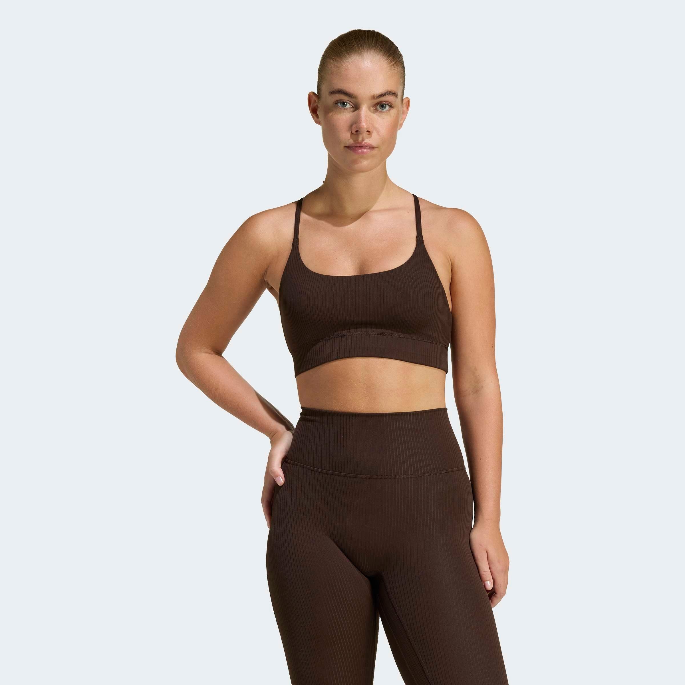 adidas Performance Sport-BH "ADIDAS ALL ME LIGHT SUPPORT RIB BRA LONGLINE" günstig online kaufen