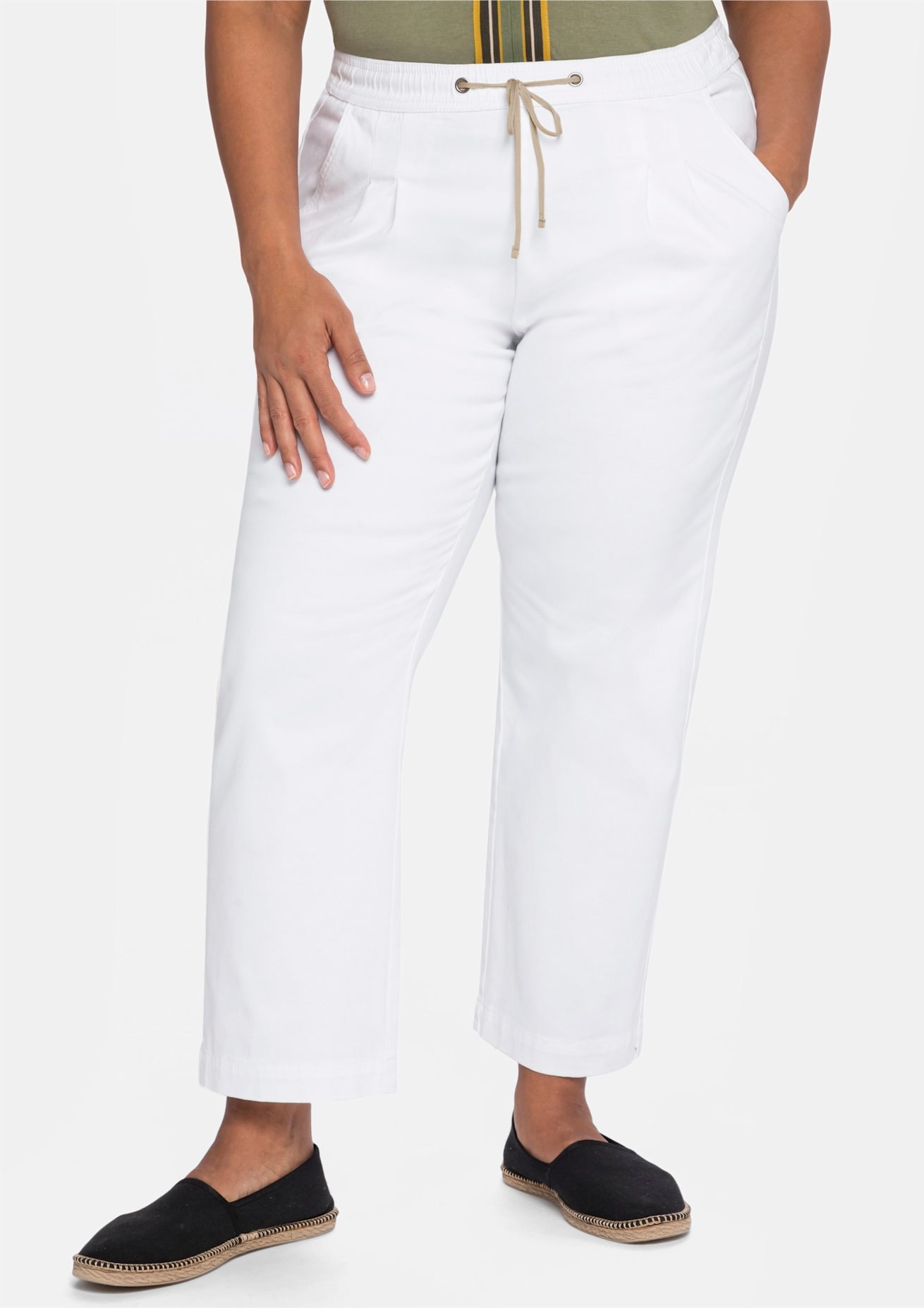 Sheego Schlupfjeans, (1 tlg.) günstig online kaufen