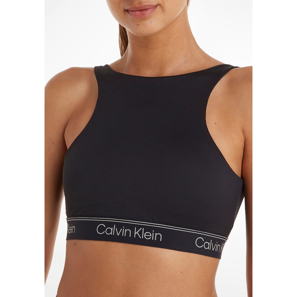 Calvin Klein Sport Sport-Bustier, mit elastischem Bund