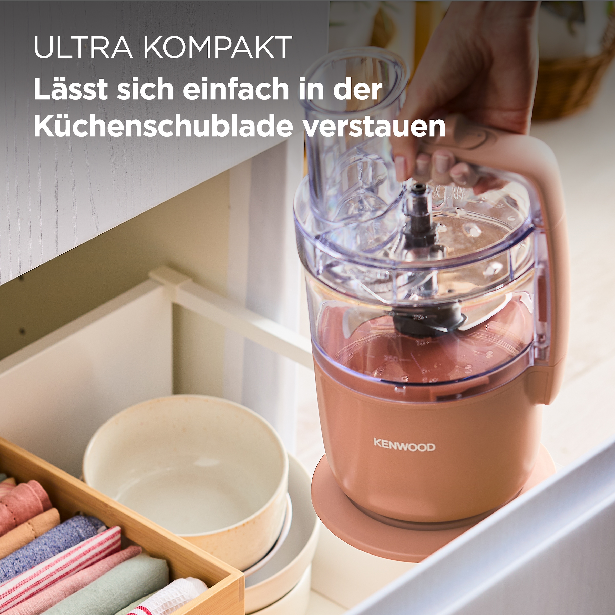 KENWOOD Kompakt-Küchenmaschine »MultiPro Go FDP22.130GY«