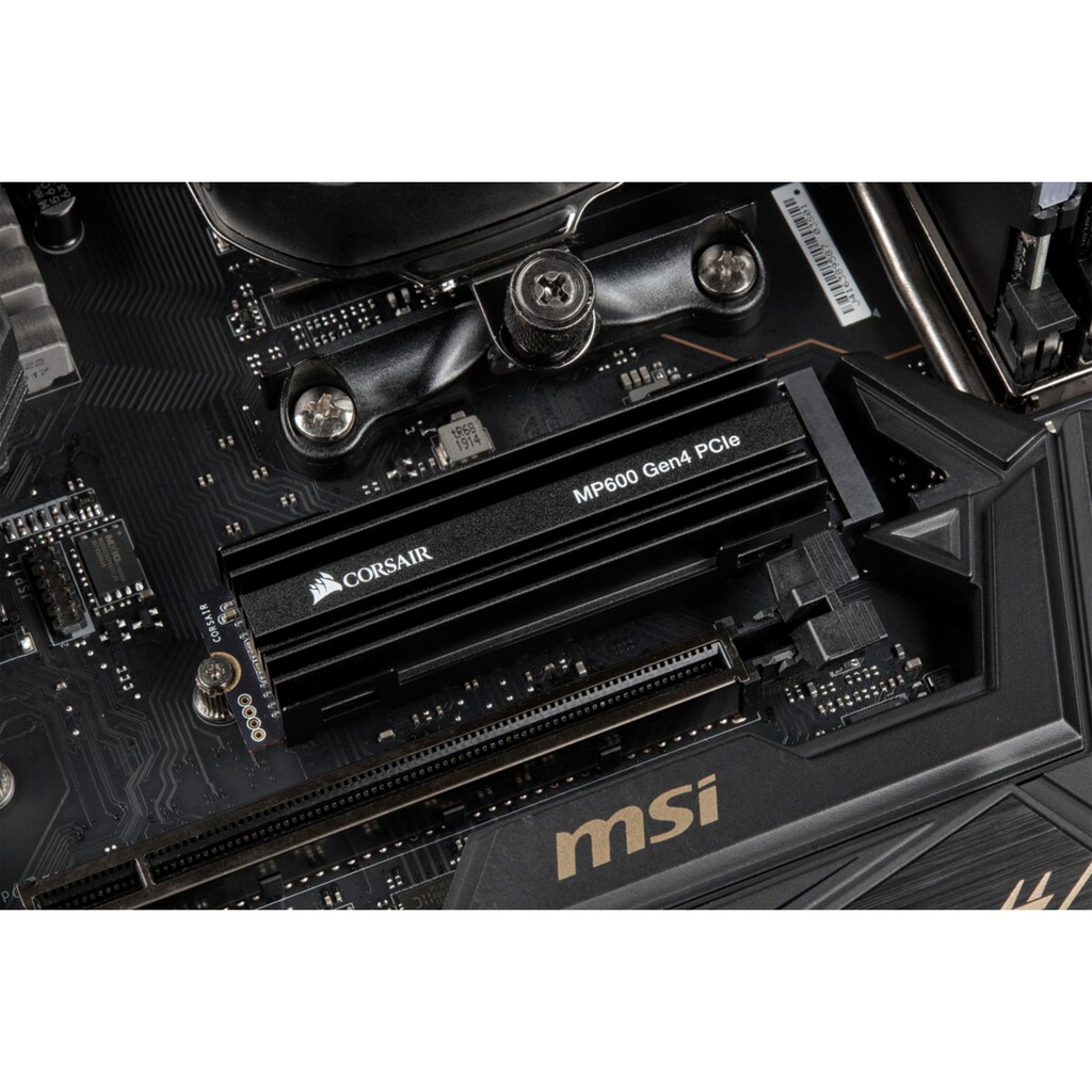 Corsair interne SSD »MP600 Gen4 M.2«, Anschluss M.2 PCIe 4.0