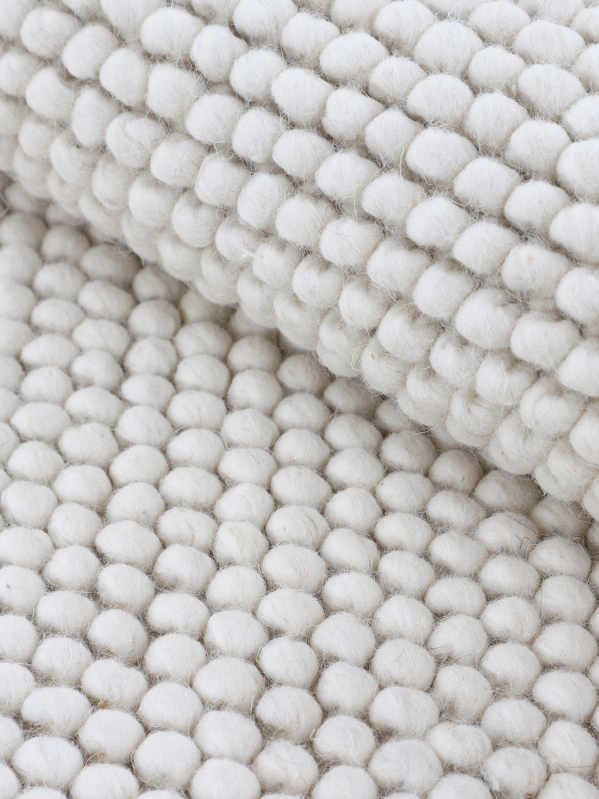carpetfine Teppich »Calo«, rechteckig, Handweb Teppich, Uni Farben, meliert, handgewebt, 70% Wolle