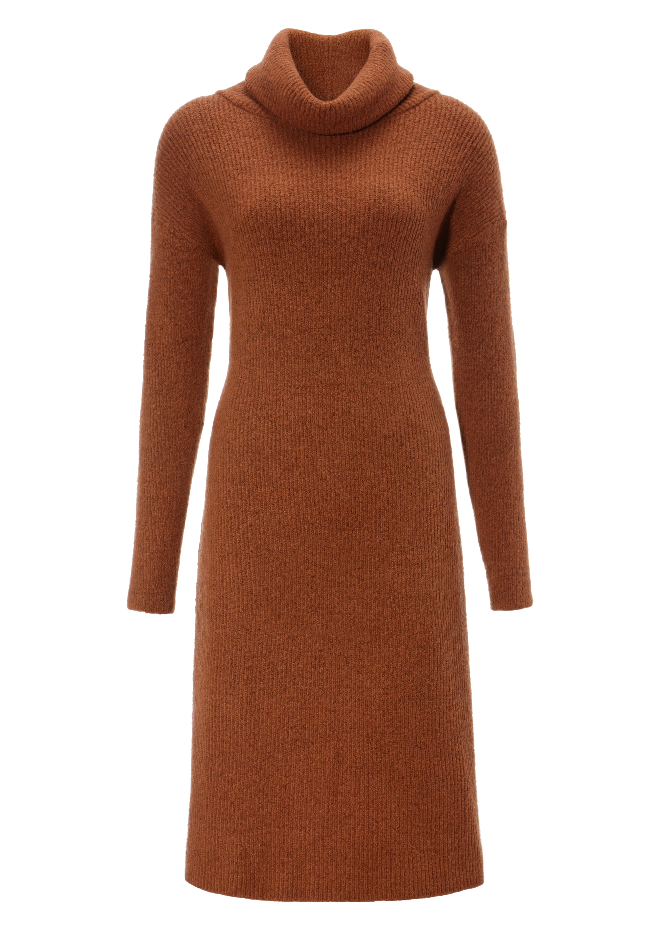 Thumbnail - Aniston CASUAL Strickkleid, mit halsfernem Rollkragen