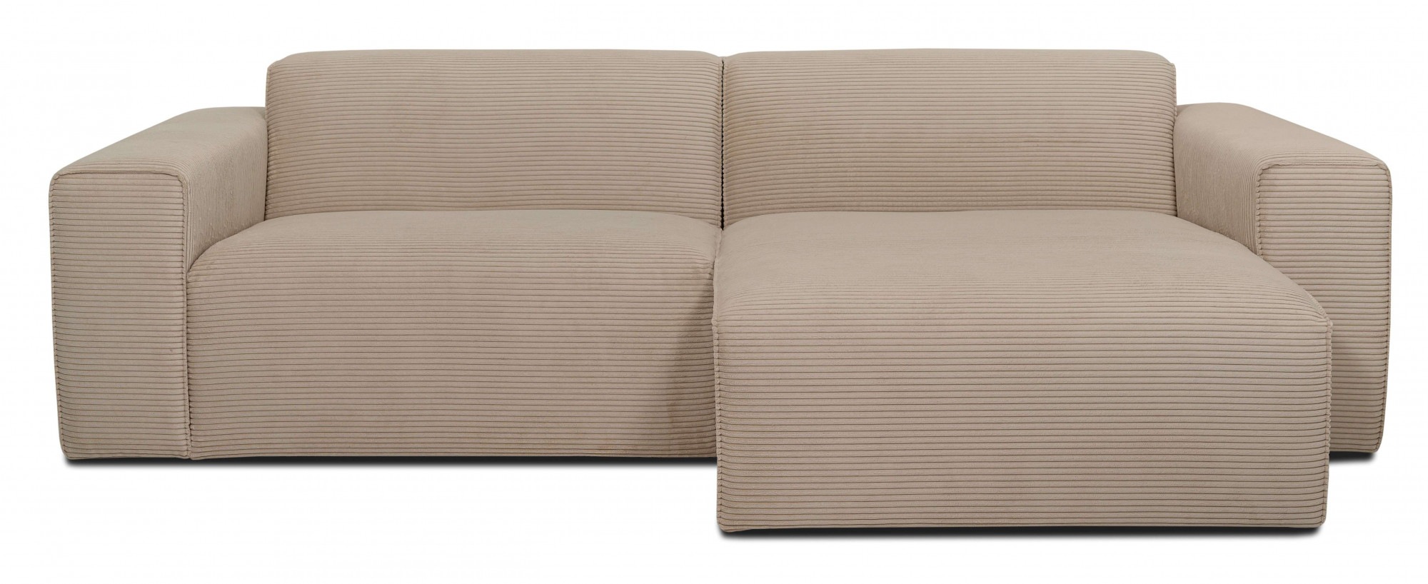 INOSIGN Ecksofa "Clayton", in einem trendigen Cord-Bezug, verschiedene Komb günstig online kaufen