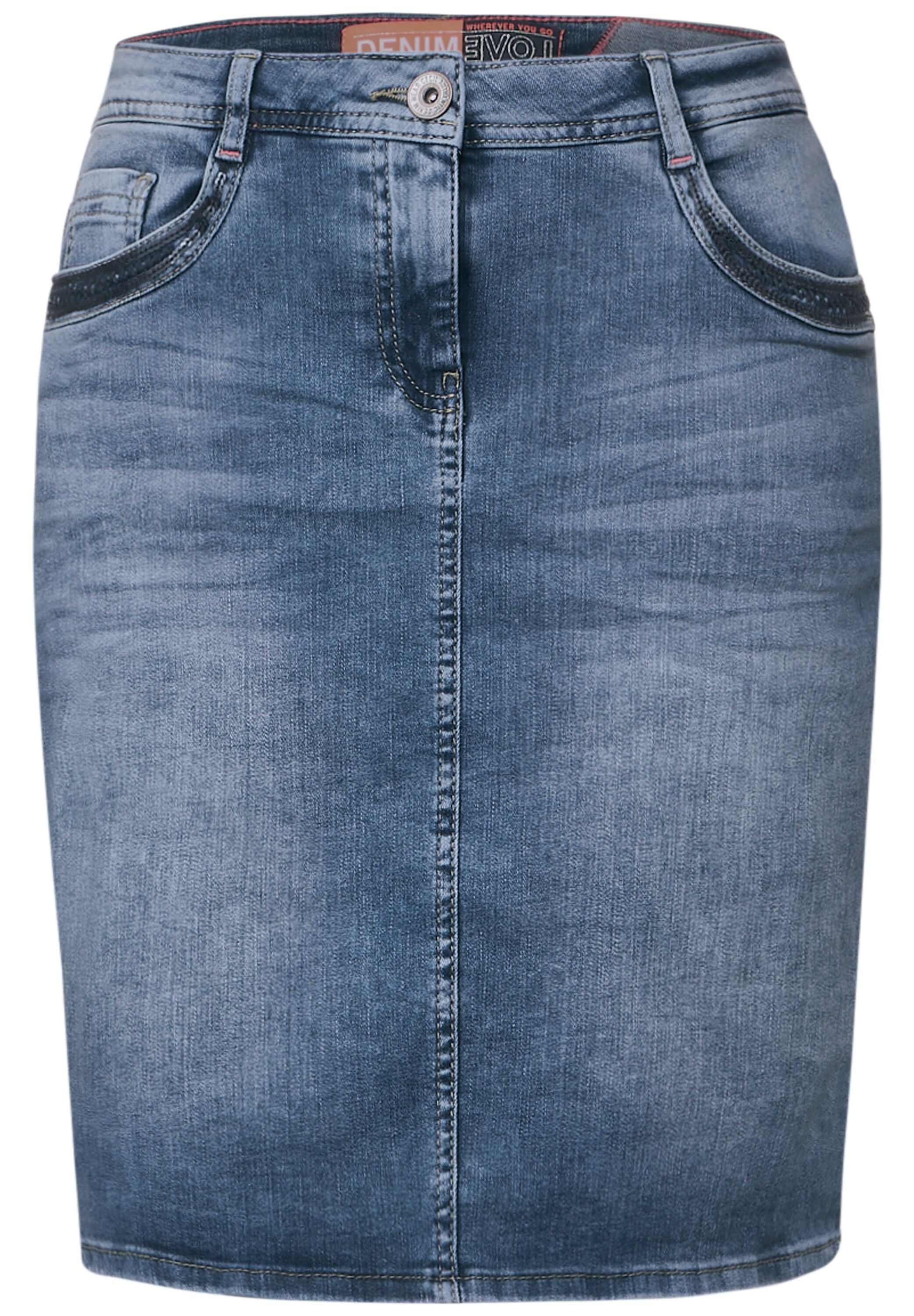 Cecil Jeansrock, 5-Pocket-Style