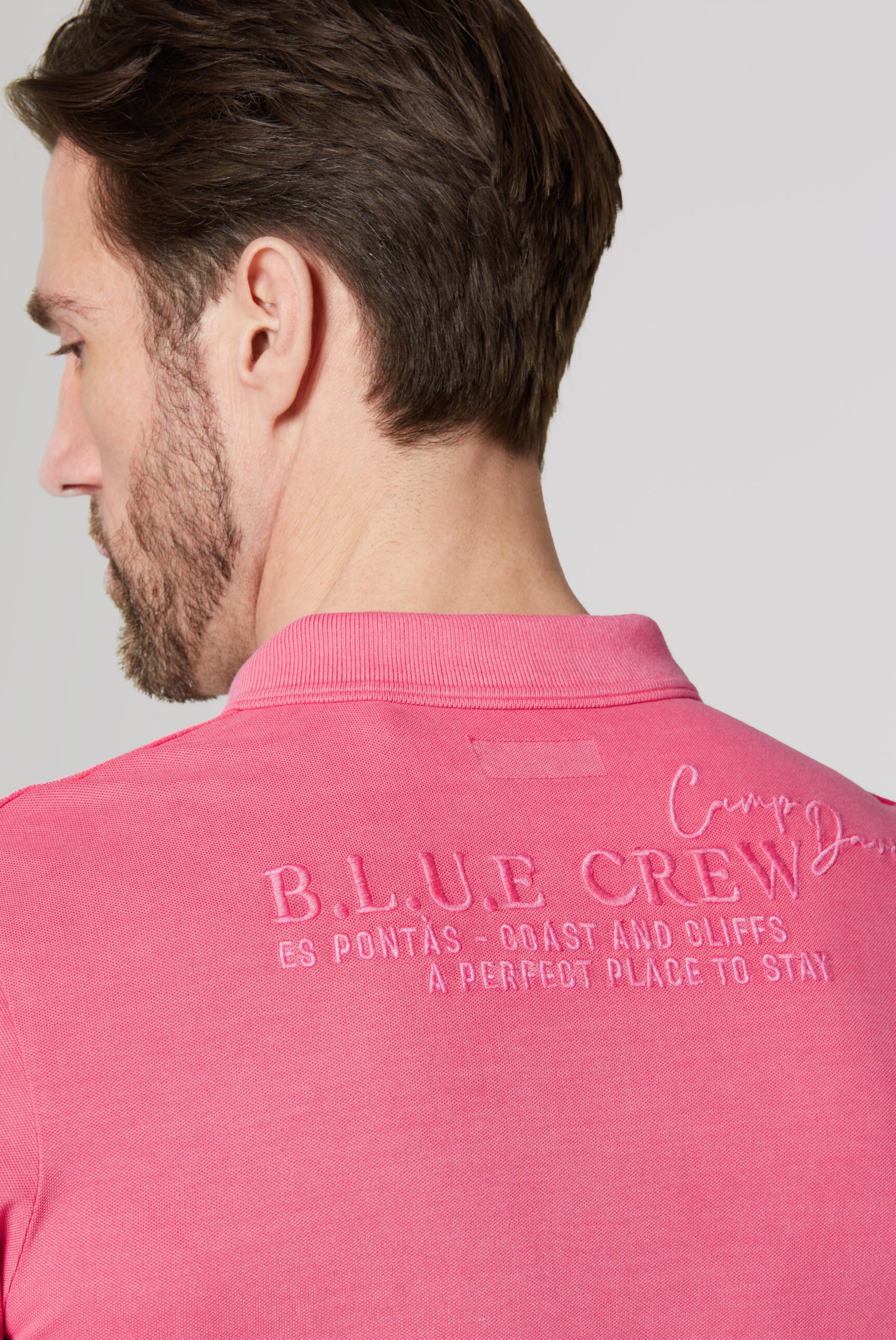 CAMP DAVID Poloshirt, aus Baumwolle