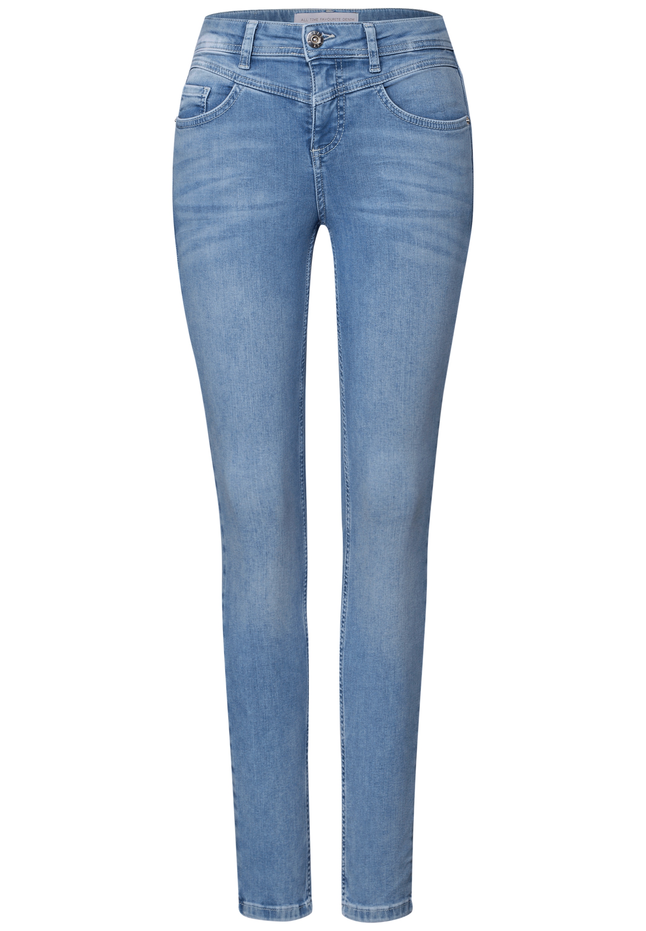 STREET ONE Slim-fit-Jeans, 5-Pocket-Style