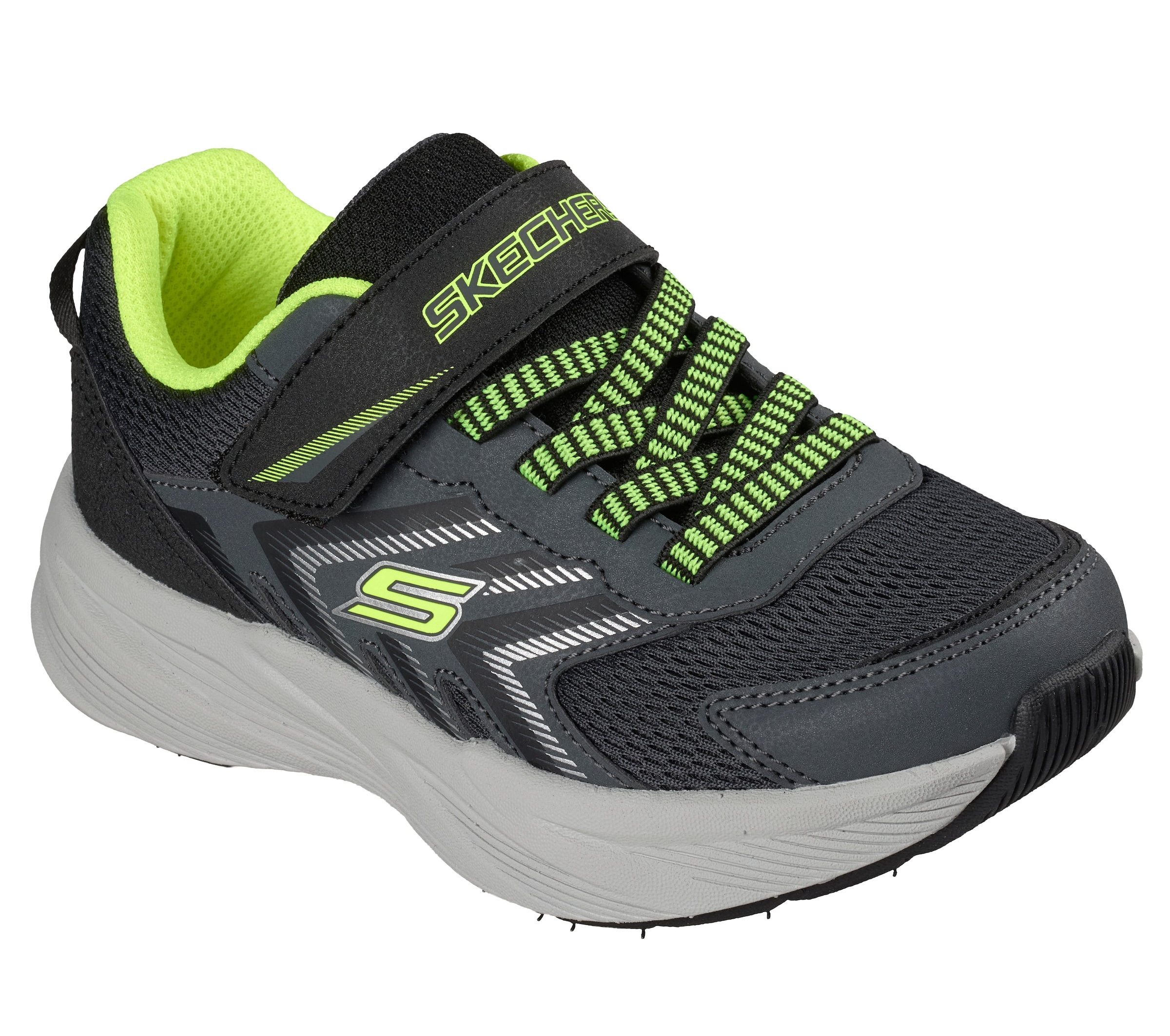 Skechers Sneaker »MICROSPEC TREAD«  Schnürer mit Klettverschluss, Größenschablone zum Download