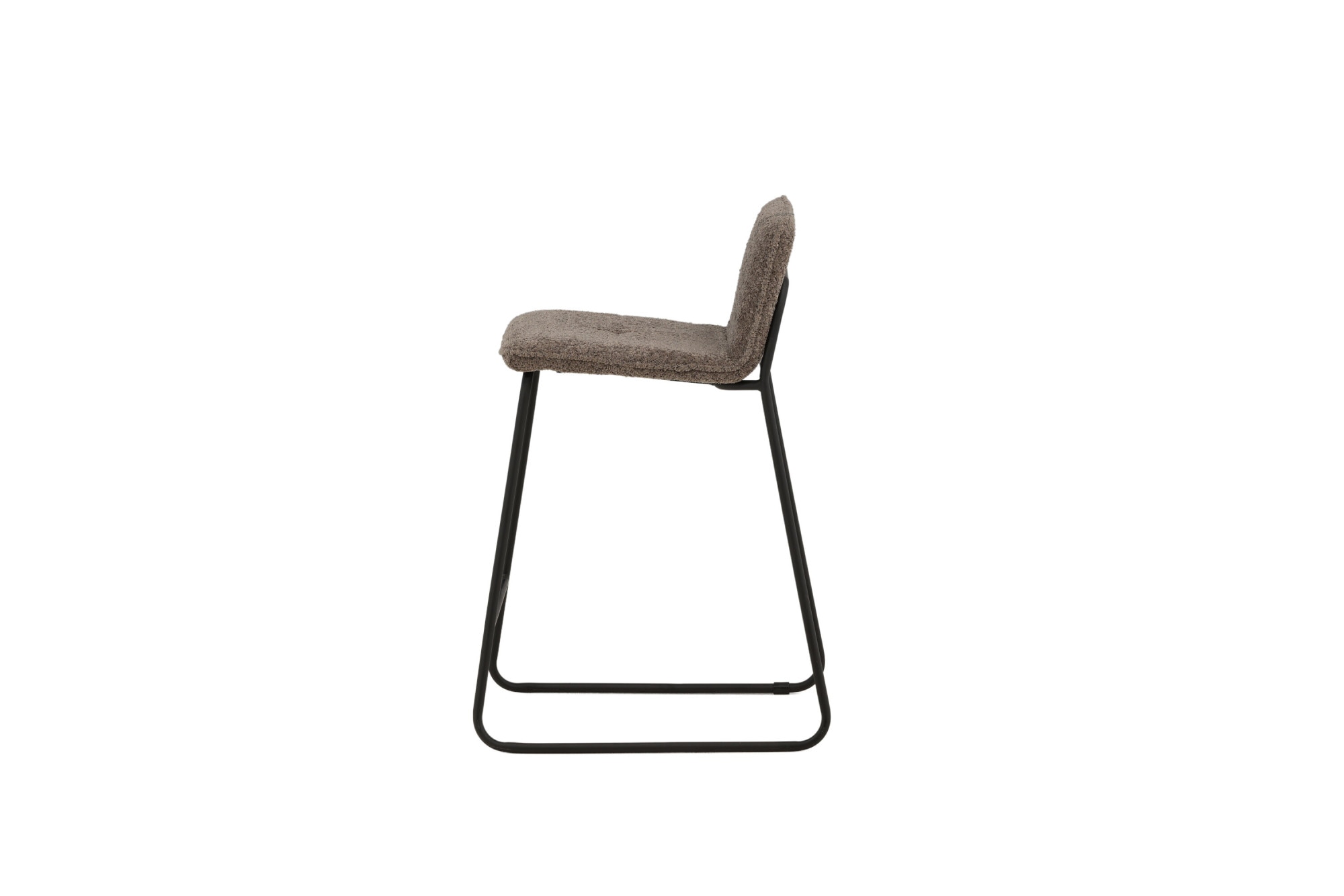 Venture Home Barhocker »Bisbee, 2er-Set Barhocker mit Fußstütze, belastbar bis 120 kg« Set, 2 Stk. tlg. Tresenstuhl, weicher Bezug, Stahlbeine, Fußstütze, modern
