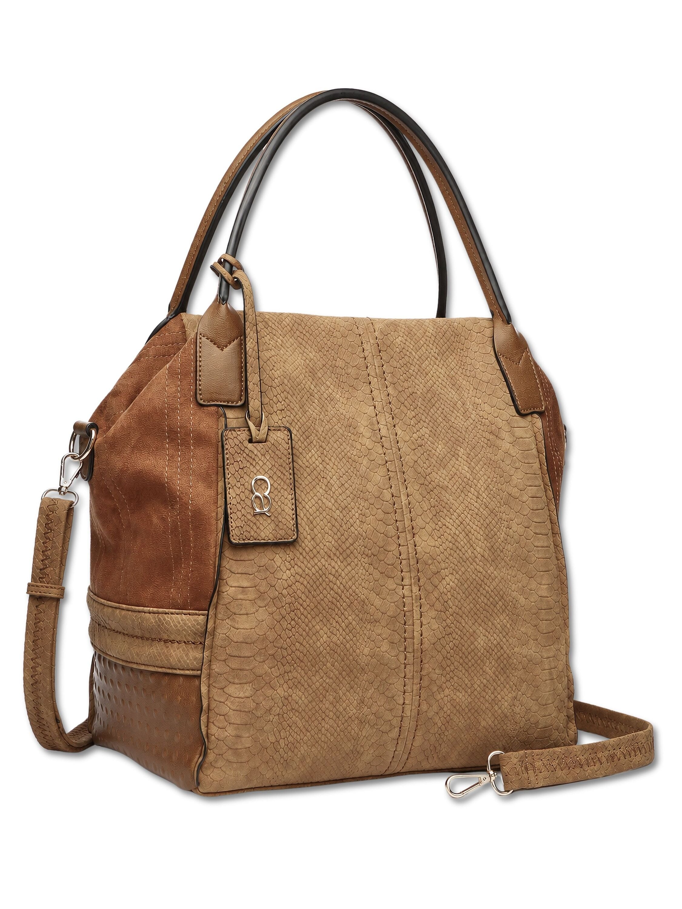 COLLEZIONE ALESSANDRO Schultertasche »Maxim« mit langen Henkeln und zusätzlichem Trageriemen