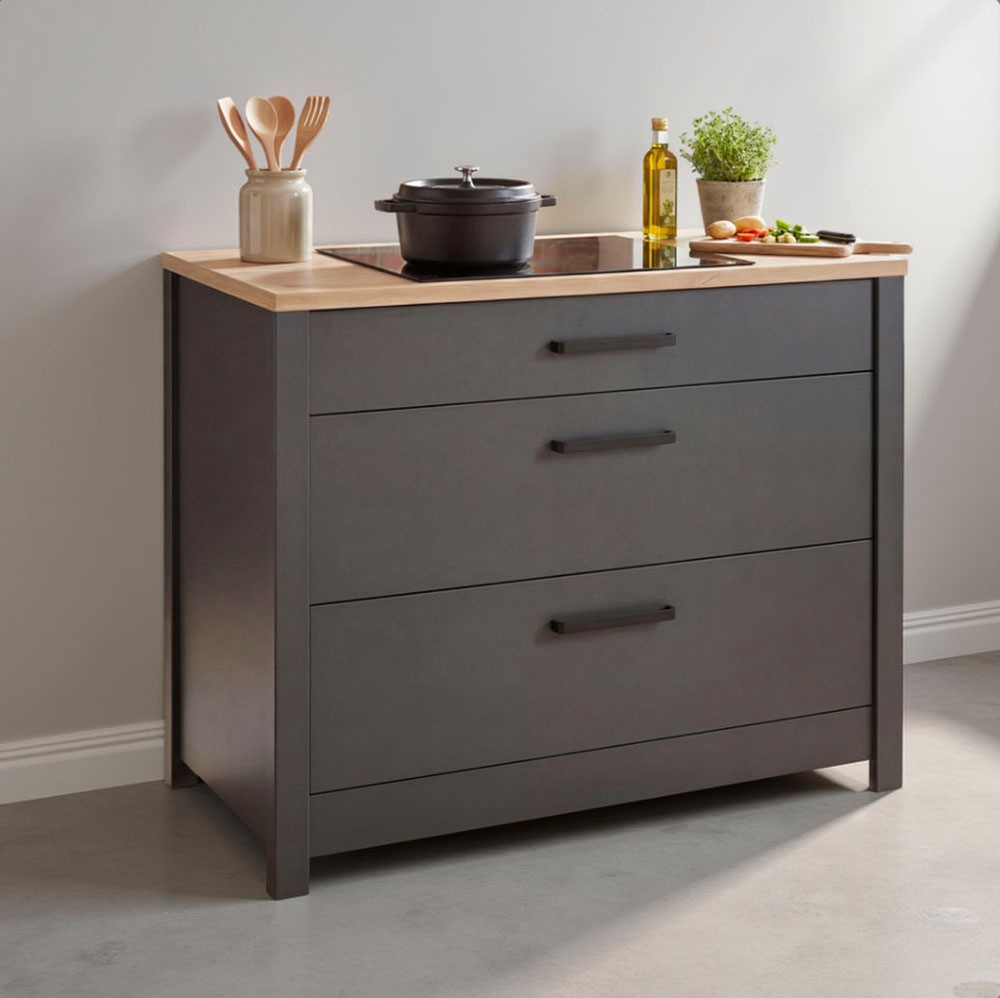 Inter Link Unterschrank "Veneto" 1 Stk. tlg. Für 60/90-cm Kochfeld, Soft-Cl günstig online kaufen