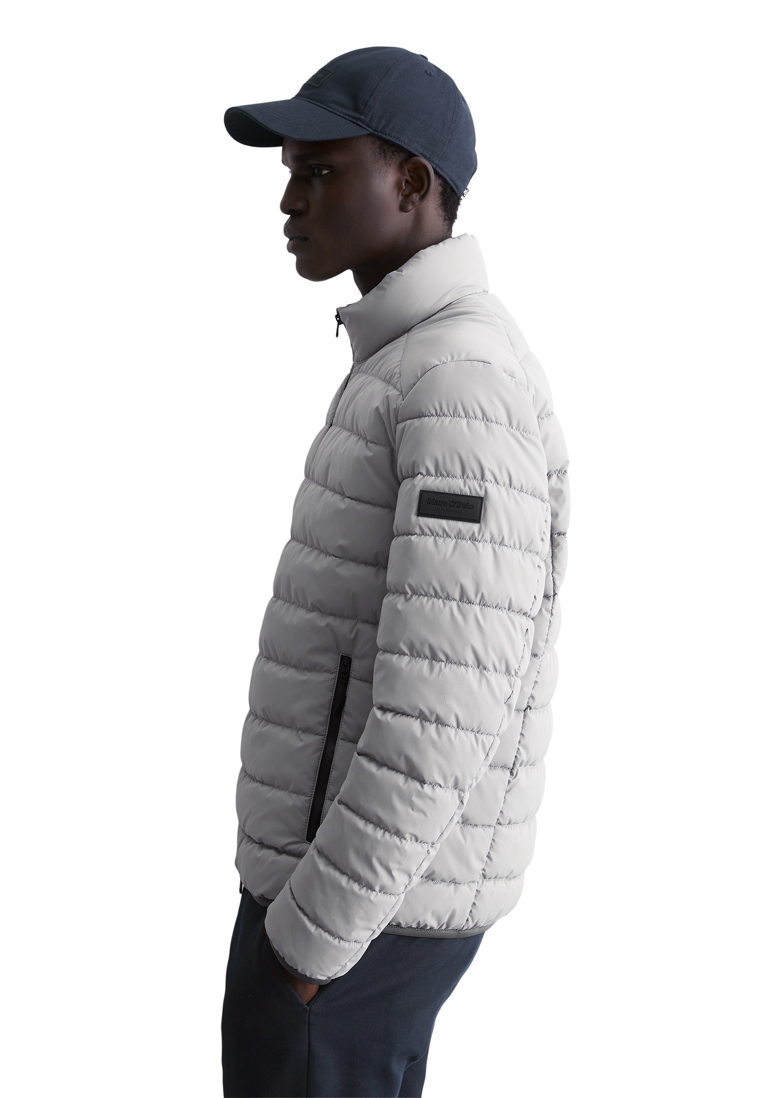 Marc O'Polo Outdoorjacke »in leichter, wasserabweisender Qualität«, ohne Kapuze