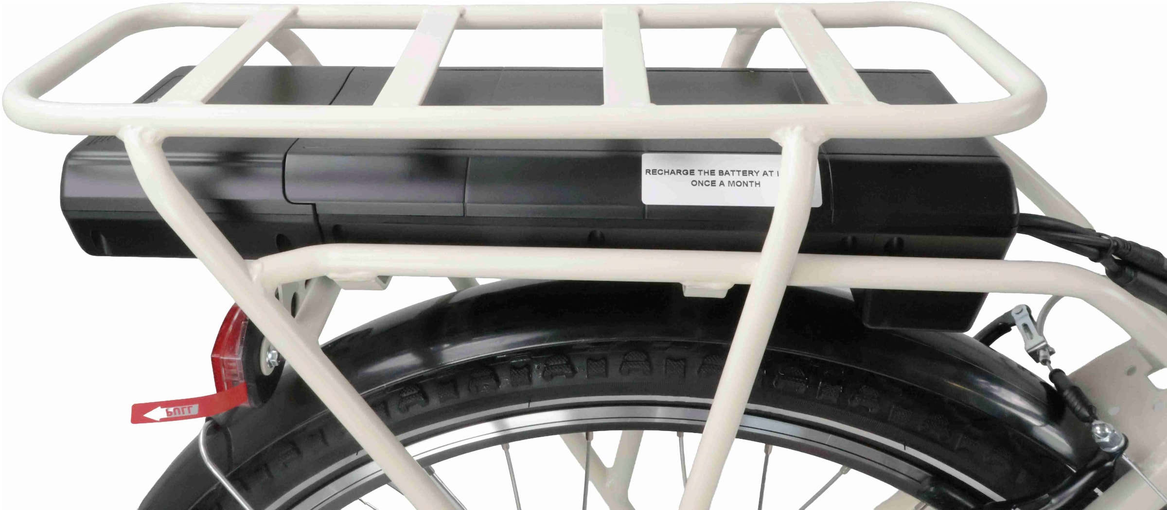 LLobe »City E-Bike 26" Mando beige« 6 Gang Shimano Tourney Schaltwerk Kettenschaltung Heckmotor 250 W