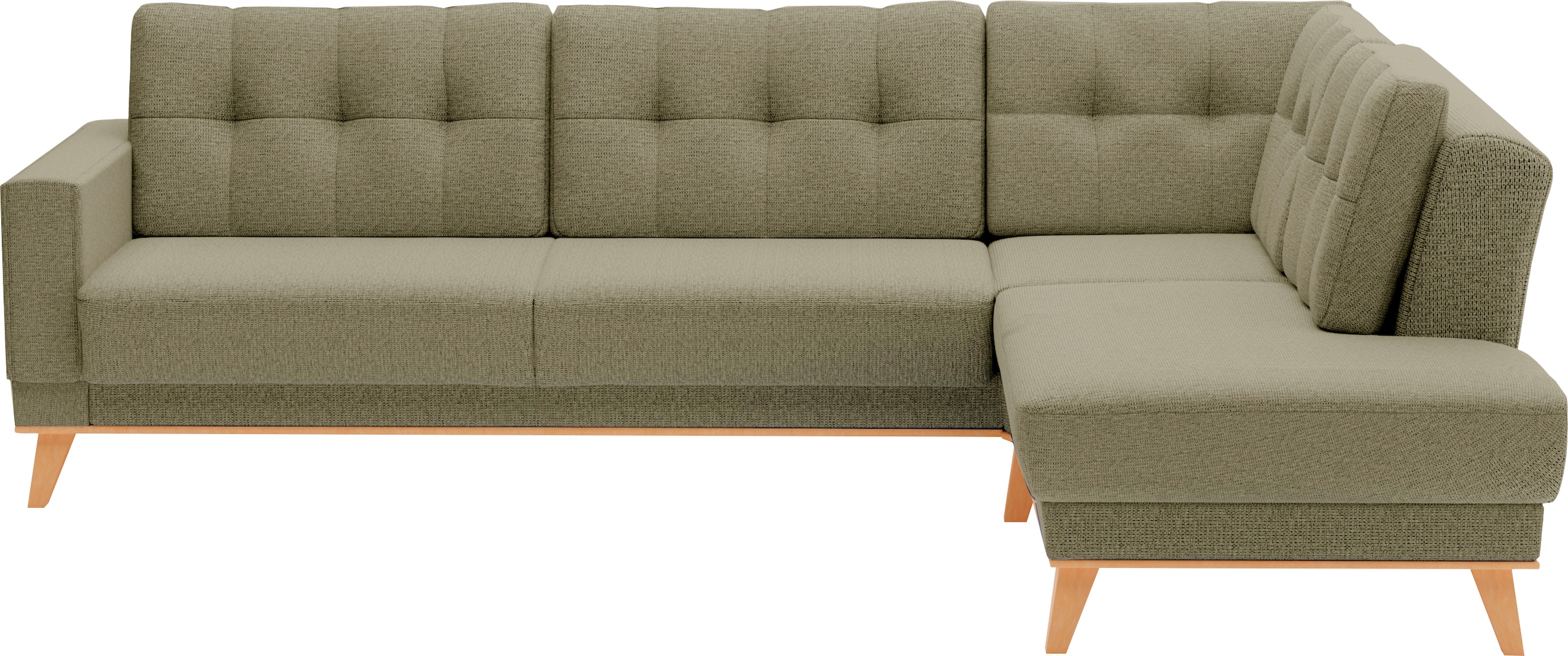 sit&more Ecksofa »Lavida L-Form«, wahlweise mit Kippfunktion und Bettkasten