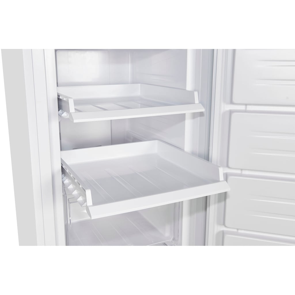 exquisit Gefrierschrank »GS271-NF-H-040D weiss«, 170,5 cm hoch, 54 cm breit