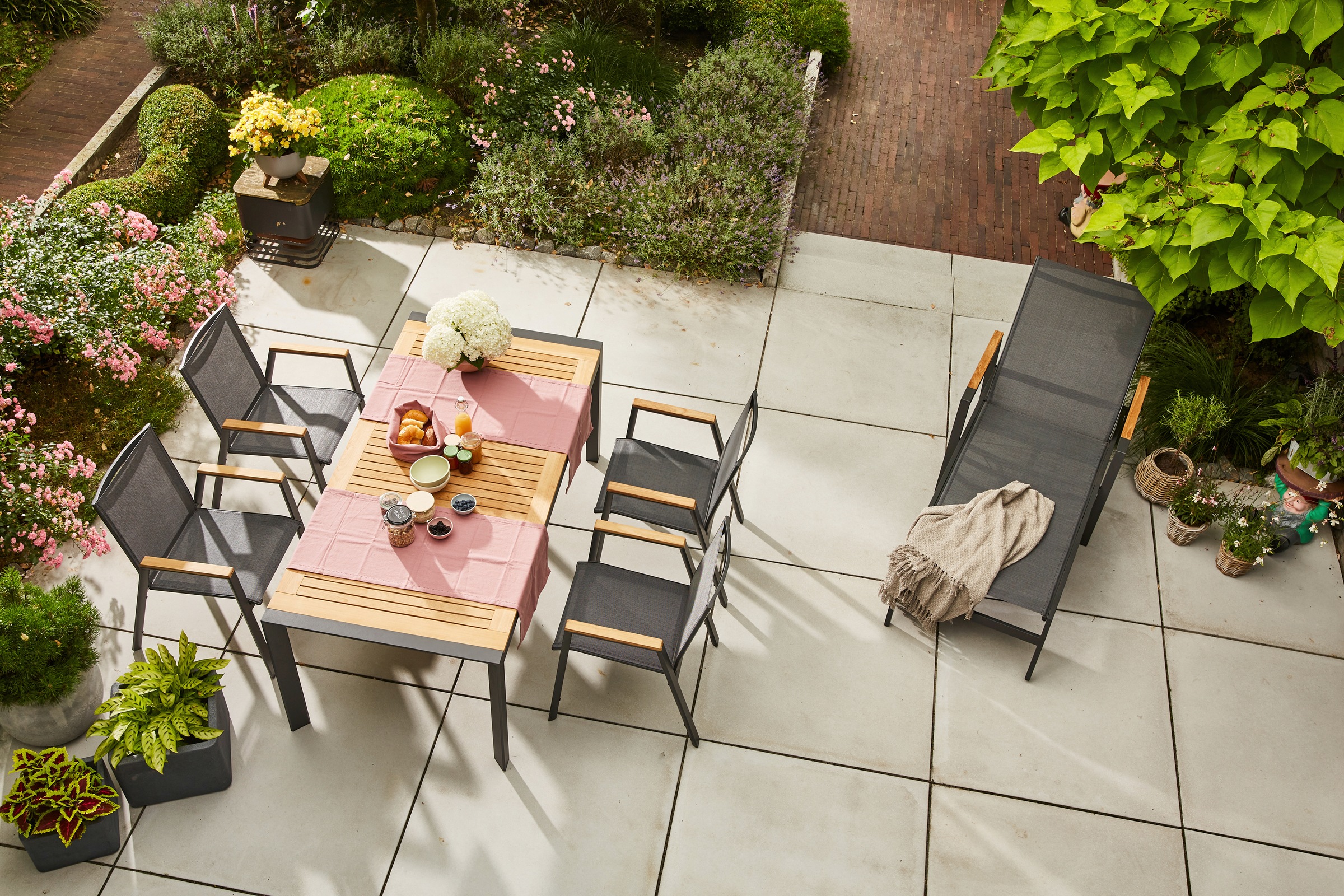 Siena Garden GartenEssgruppe »Savona«, (6 tlg.) kaufen BAUR