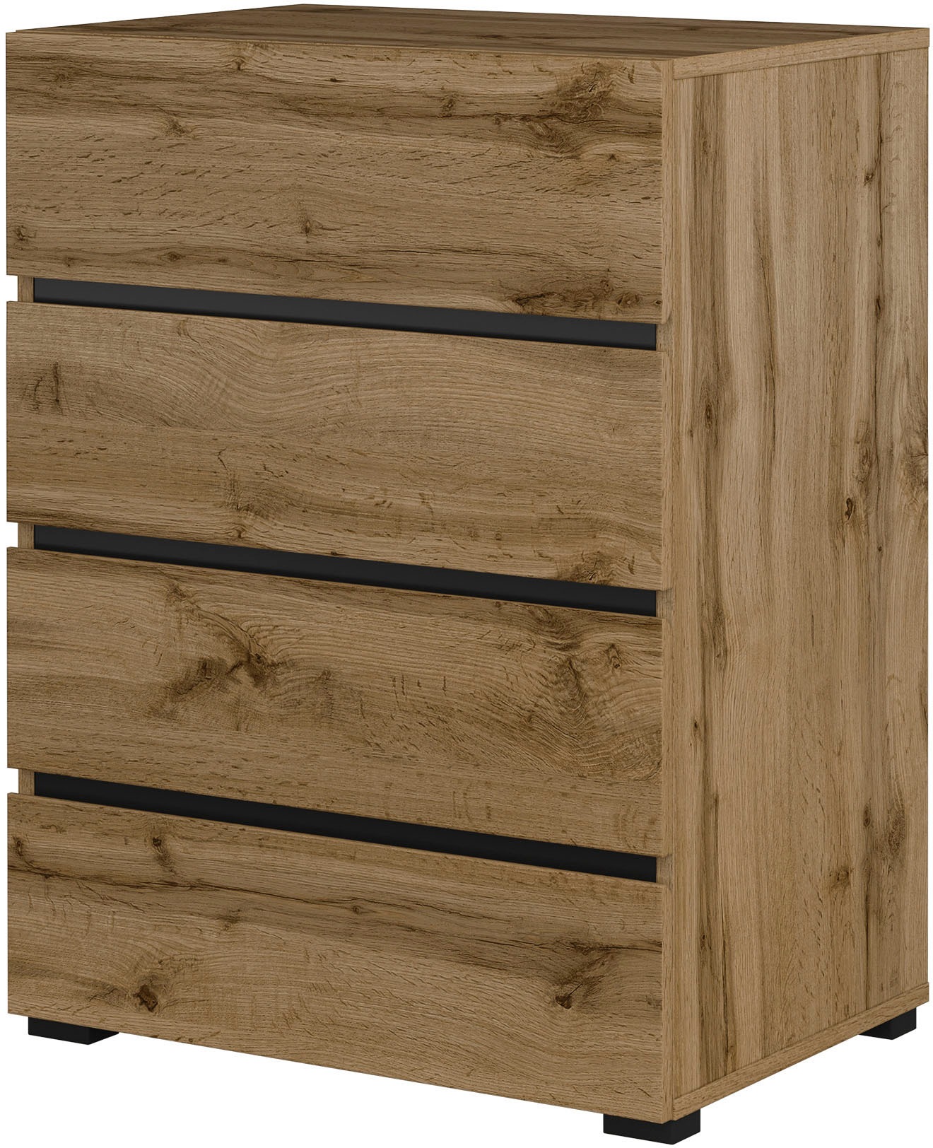 OTTO home Kommode "Cross,Breite 60 cm, moderne grifflose Sideboard,4 Schubk günstig online kaufen