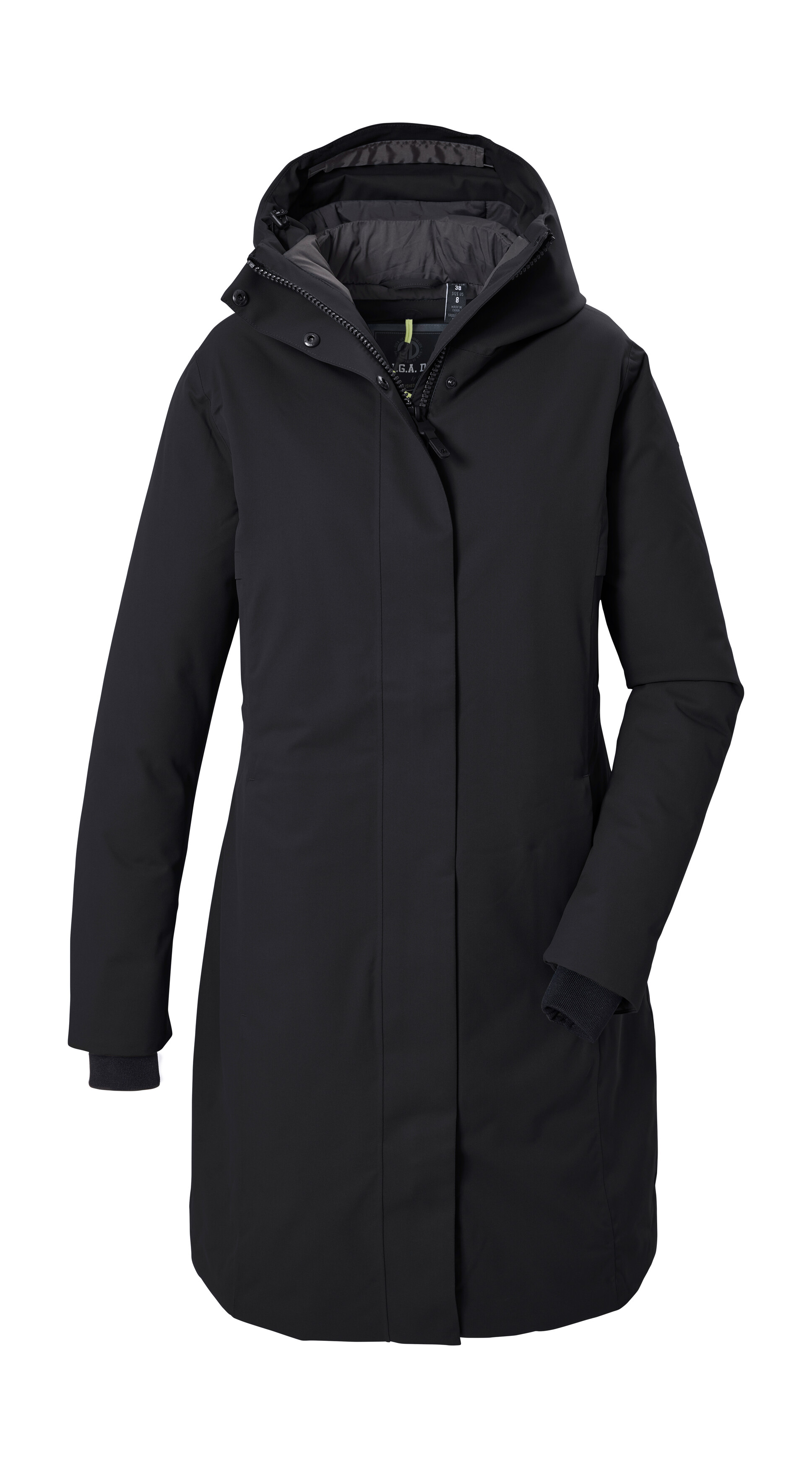 G.I.G.A. DX by killtec Parka "GW 66 WMN PRK" Wind- und wasserdichter Damenparka mit verstellbarer Kapuze