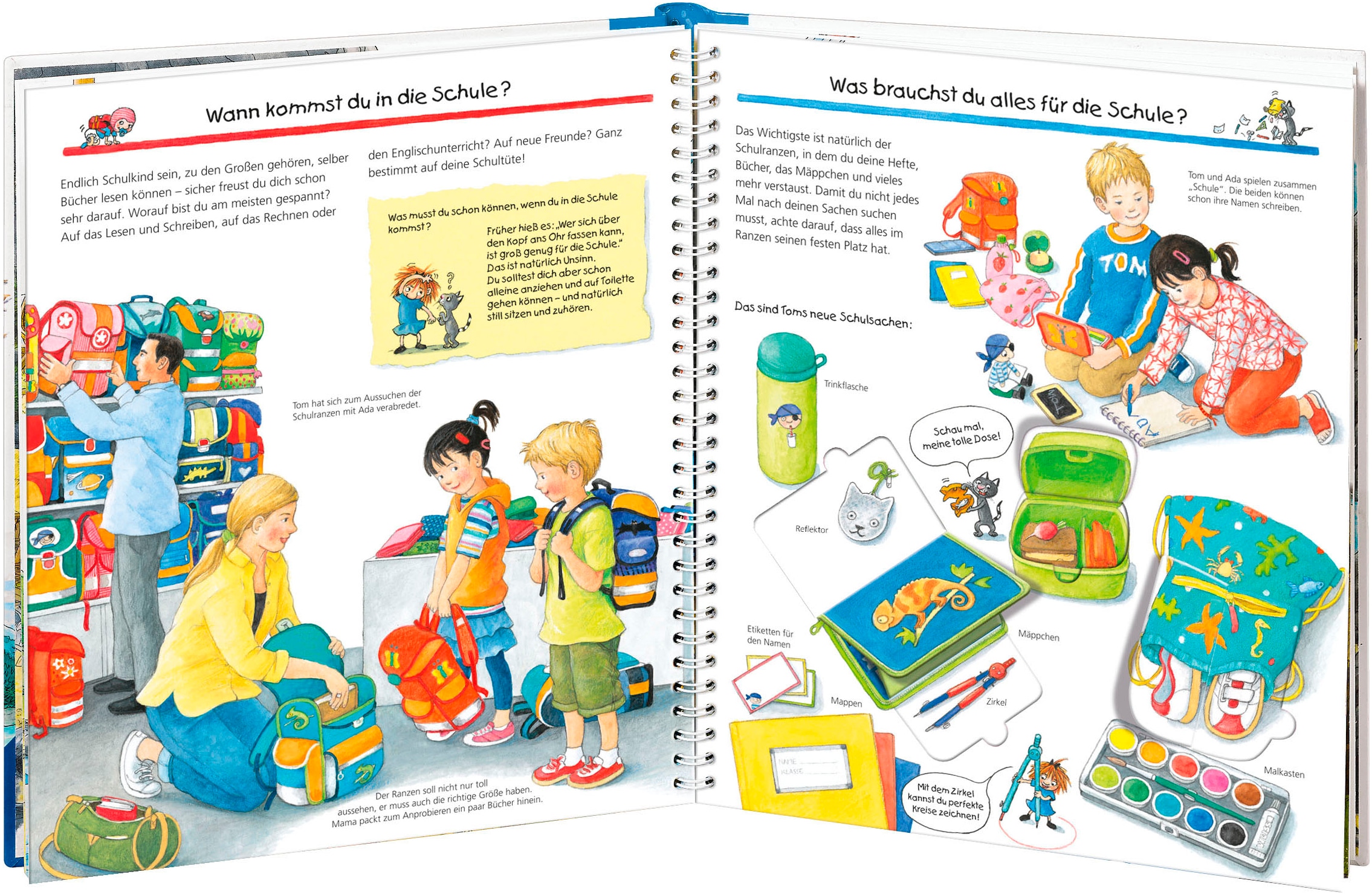 Ravensburger Buch »Wieso? Weshalb? Warum?, Band 14: Ich komme in die Schule«