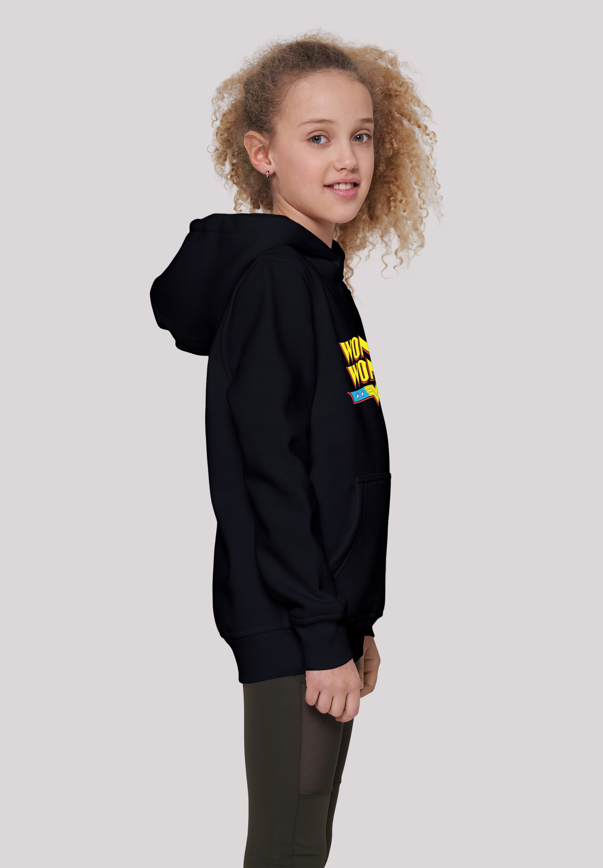 F4NT4STIC Sweatshirt »Hoodie DC Comics Wonder Woman Classic Logo«, Unisex Kinder,Premium Merch,Jungen,Mädchen,Bedruckt