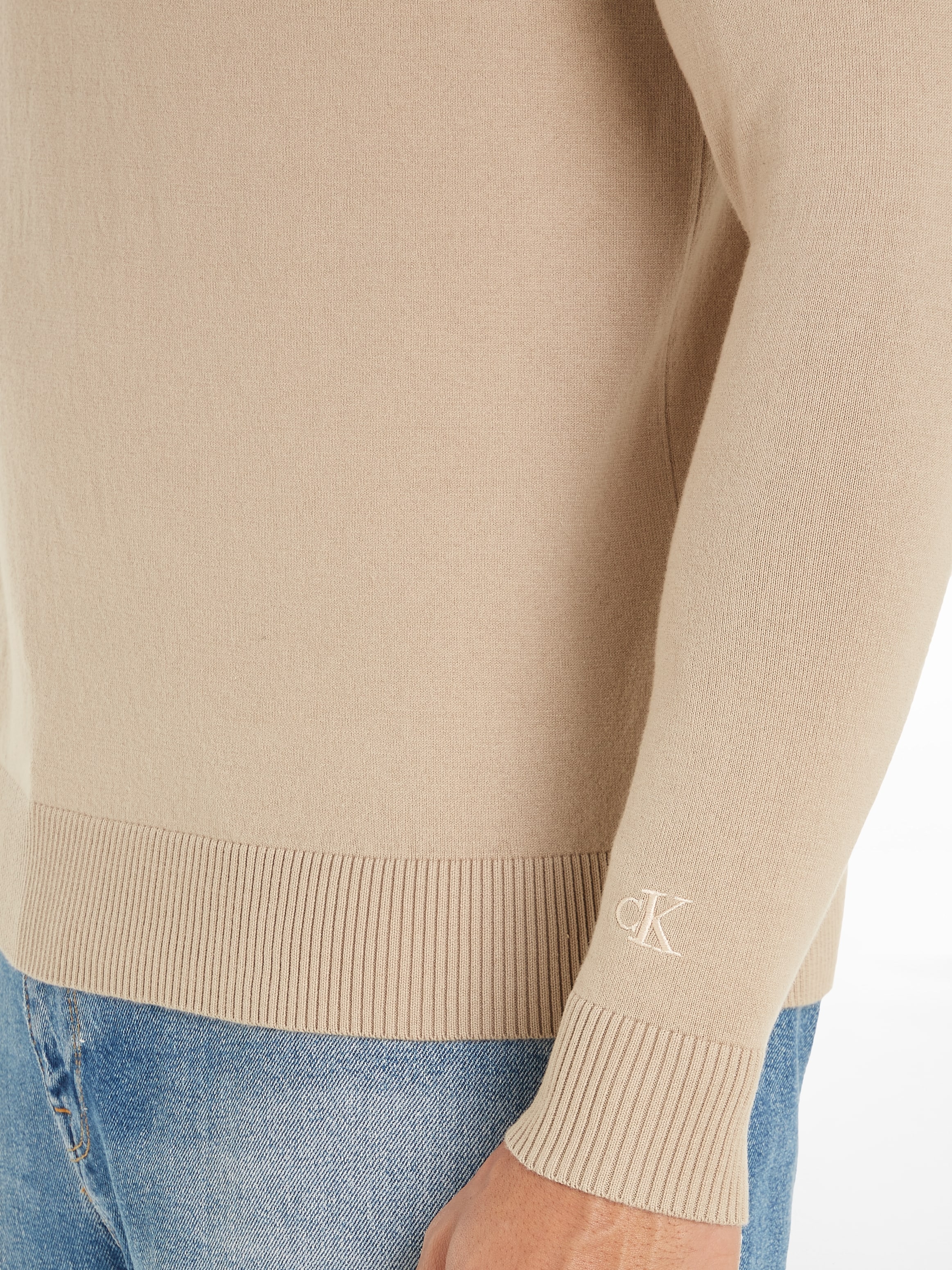 Calvin Klein Jeans Rundhalspullover »INSTITUTIONAL ESSENTIAL SWEATER«