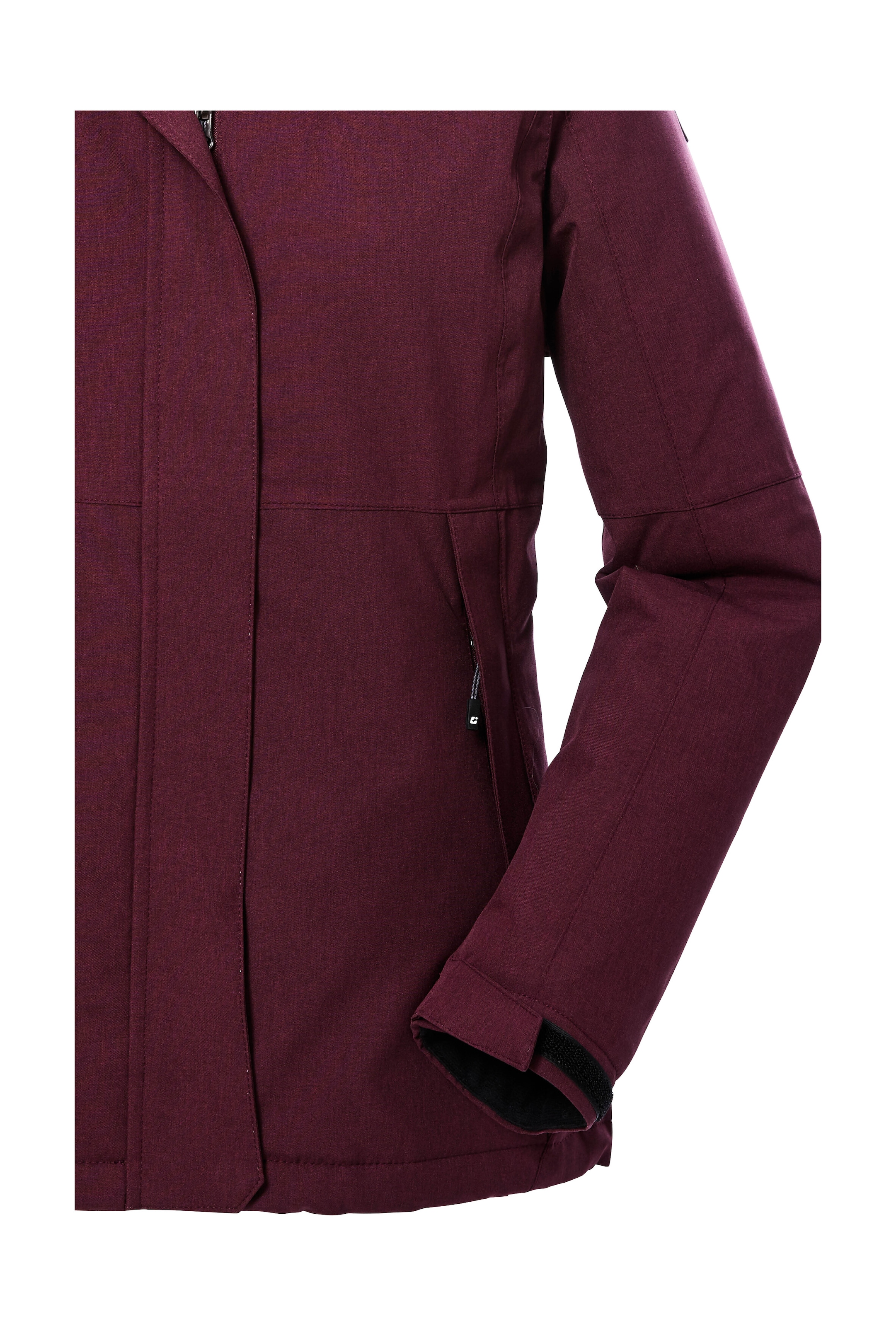 Killtec Outdoorjacke »KOW 37 WMN JCKT«, Wasserdichte Damen Funktionsjacke mit abnehmbarer Kapuze