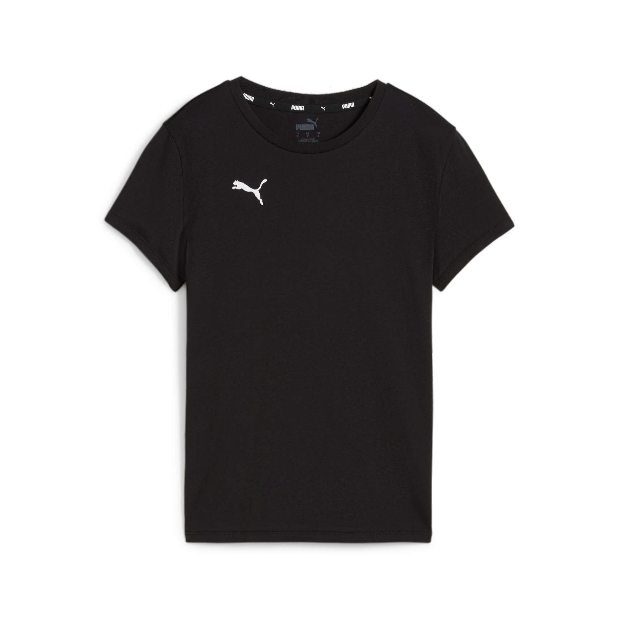 PUMA Trainingsshirt "TEAMGOAL CASUALS TEE WMN" T-Shirt, mit Rundhalsausschnitt, mit Kurzarm, für Sportmode