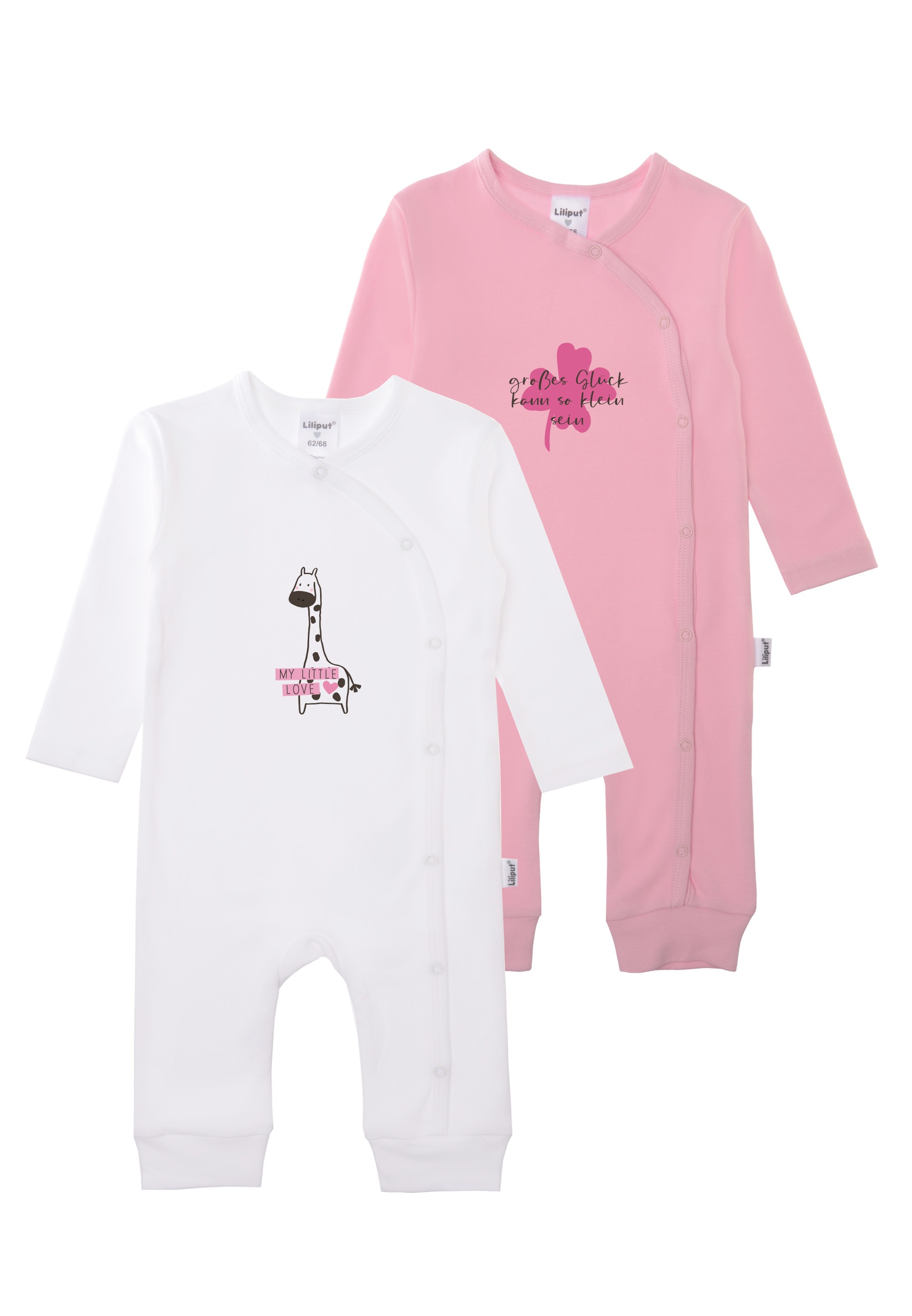 Liliput Jumpsuit "Giraffe", (2 tlg.), mit praktischer Druckknopfleiste