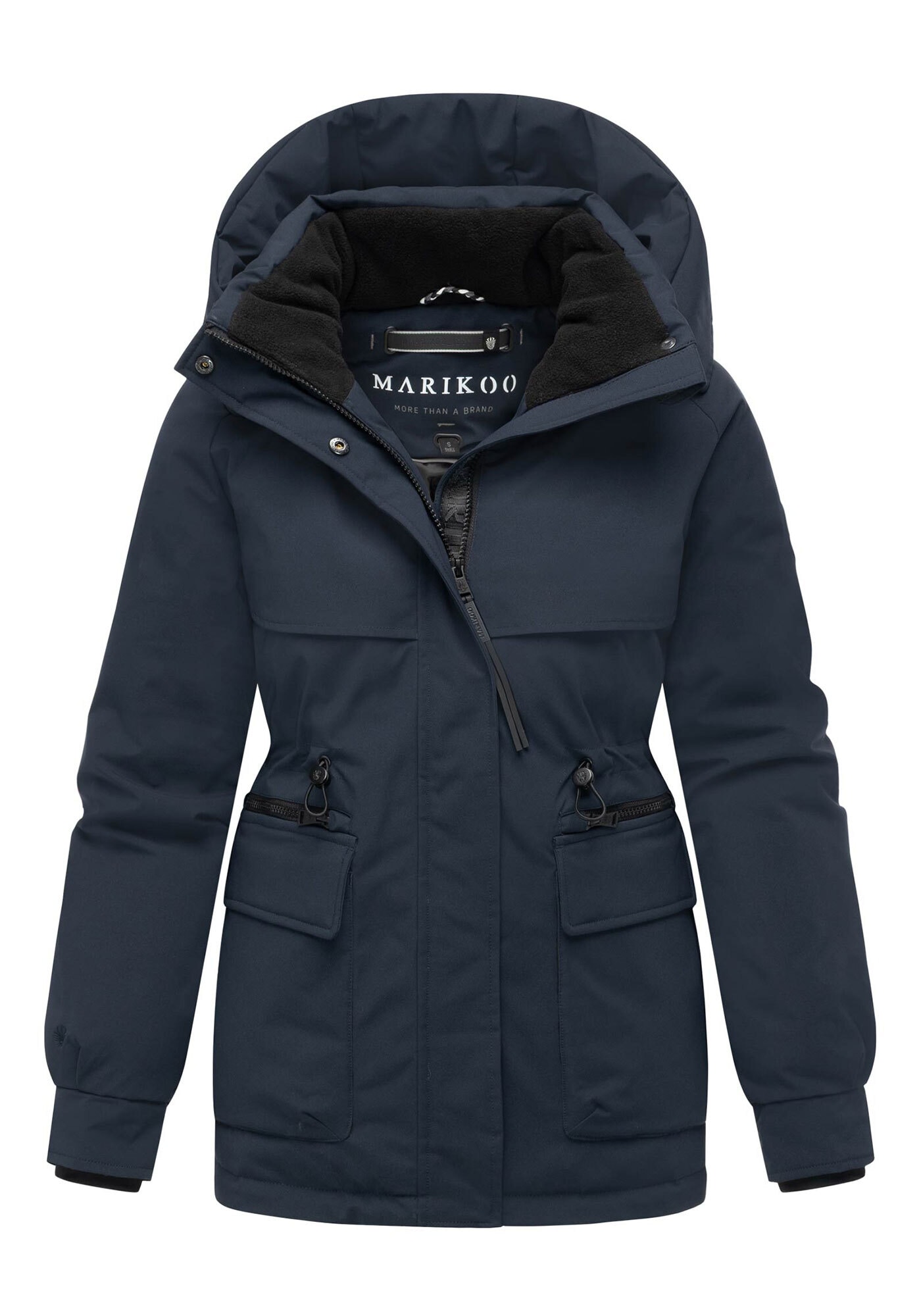Marikoo Winterjacke »Shigaraa«, mit moderner Front- und Rückenpasse