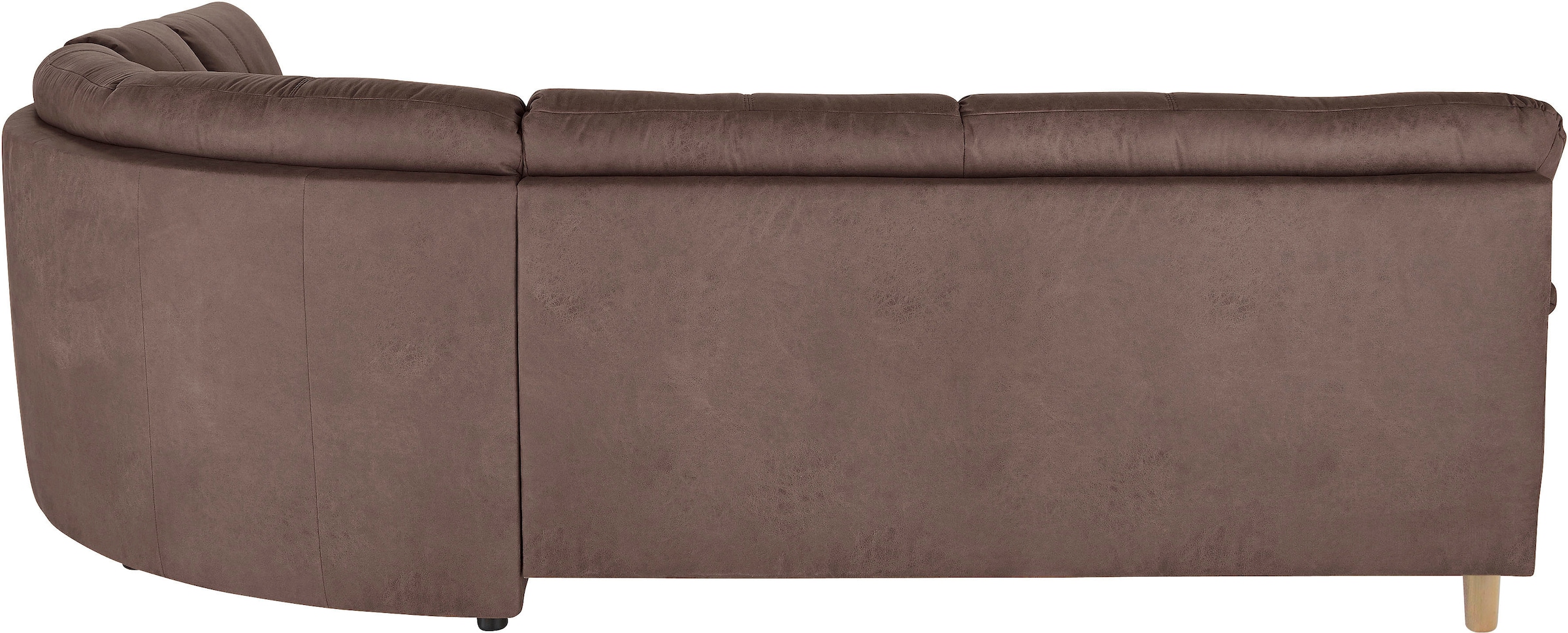 TRENDMANUFAKTUR Polsterecke »Cecilia, italienisches Designsprache, modern und komfortabel, L-Form,«, toller Sitzkomfort und bequeme Armlehnen