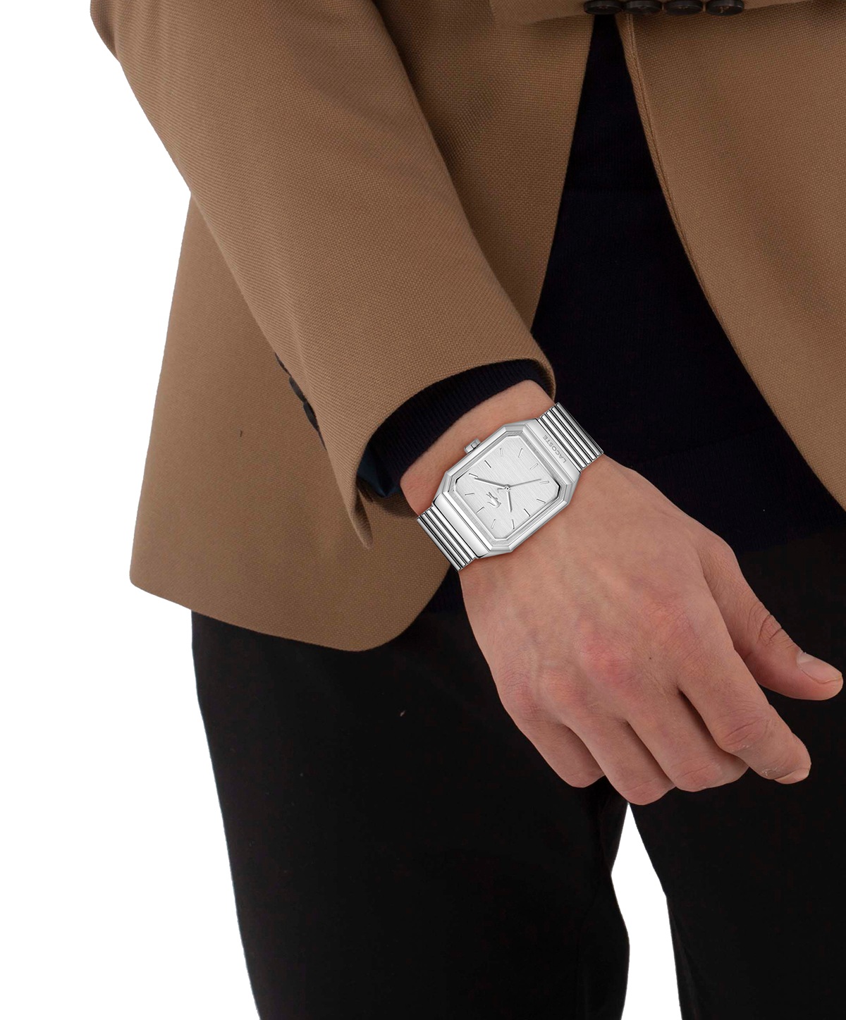 Lacoste Quarzuhr »RENE« Armbanduhr, Damenuhr, Herrenuhr, Edelstahlarmband, analog