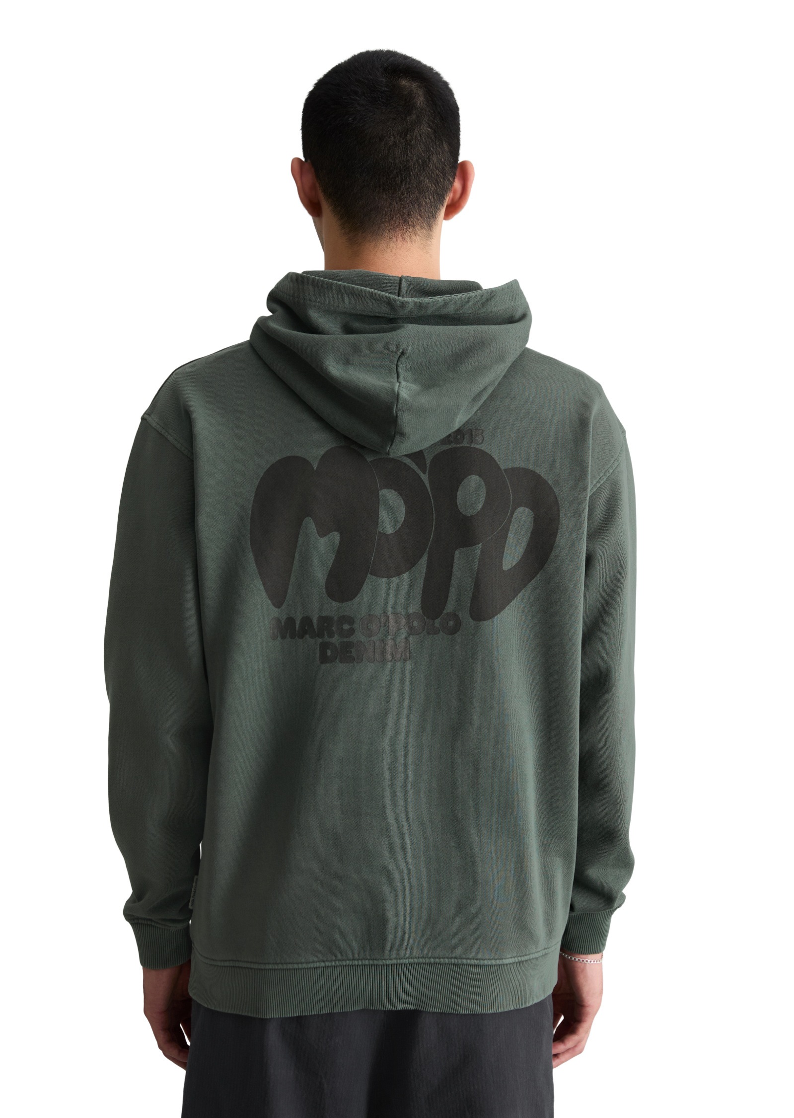 Marc O'Polo DENIM Sweatshirt »aus recycelter Baumwolle«
