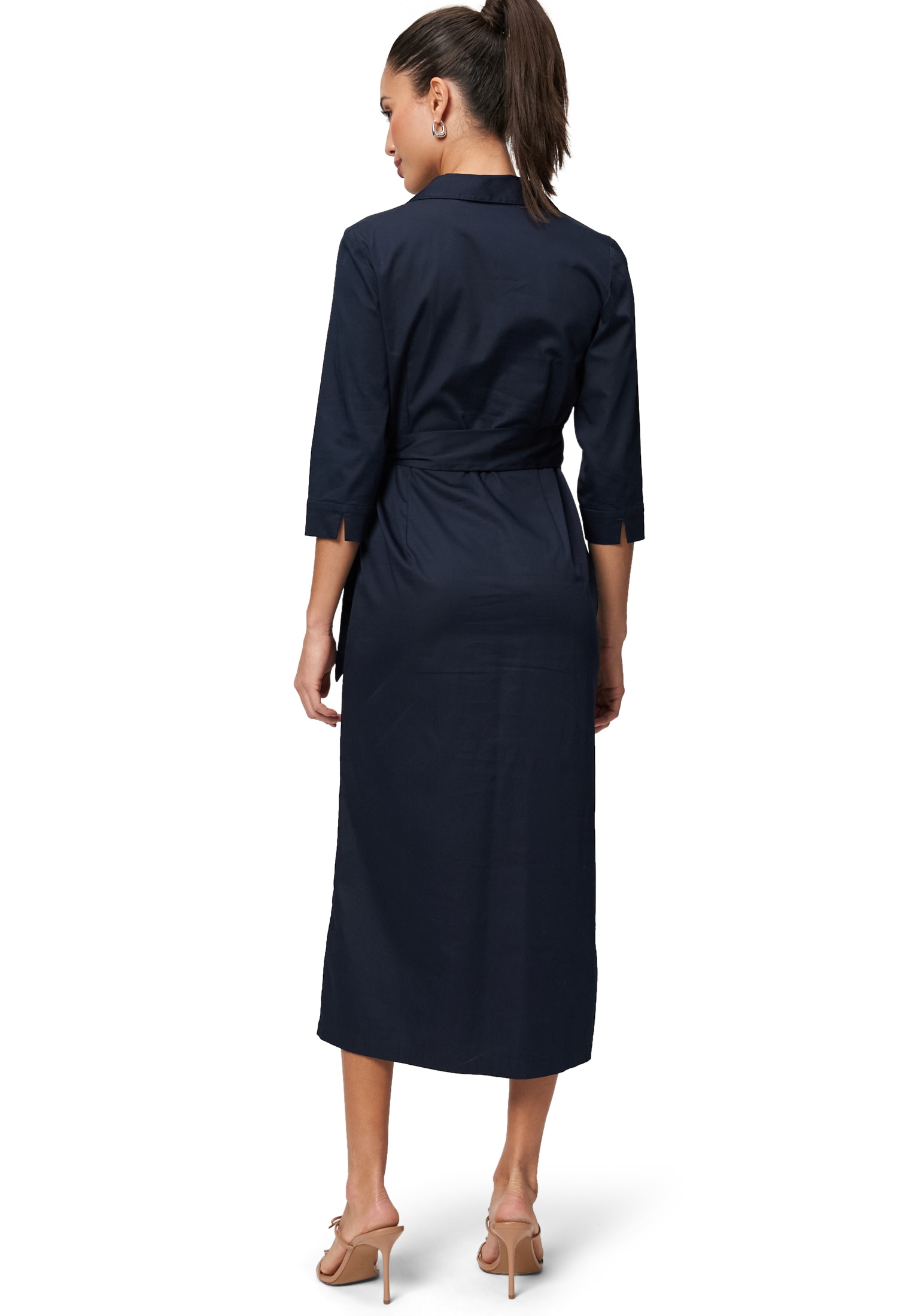Zero Midikleid »zero Midikleid mit Wickeloptik«, Wickeldesign