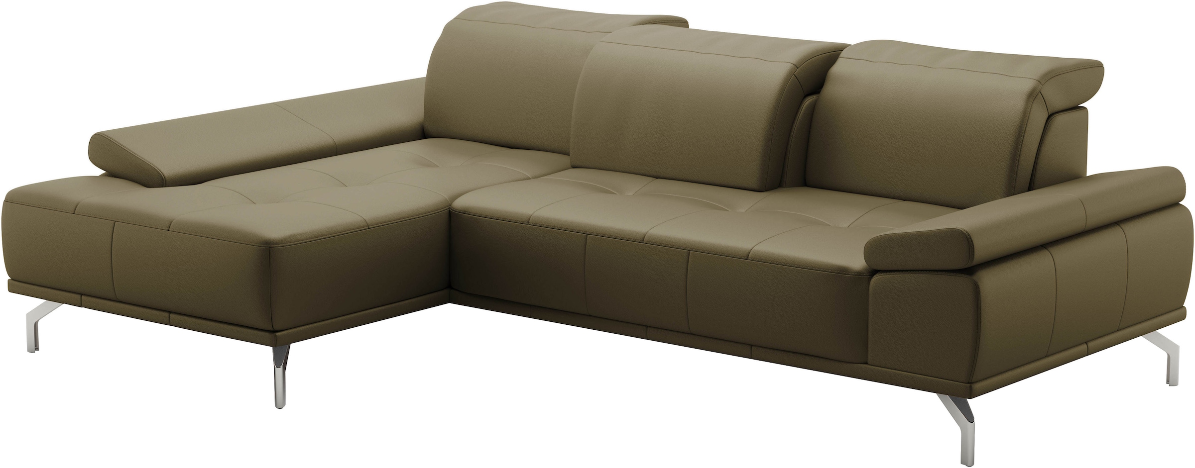 Places of Style Ecksofa »Caluna«, Inkl.Sitztiefenverstellung