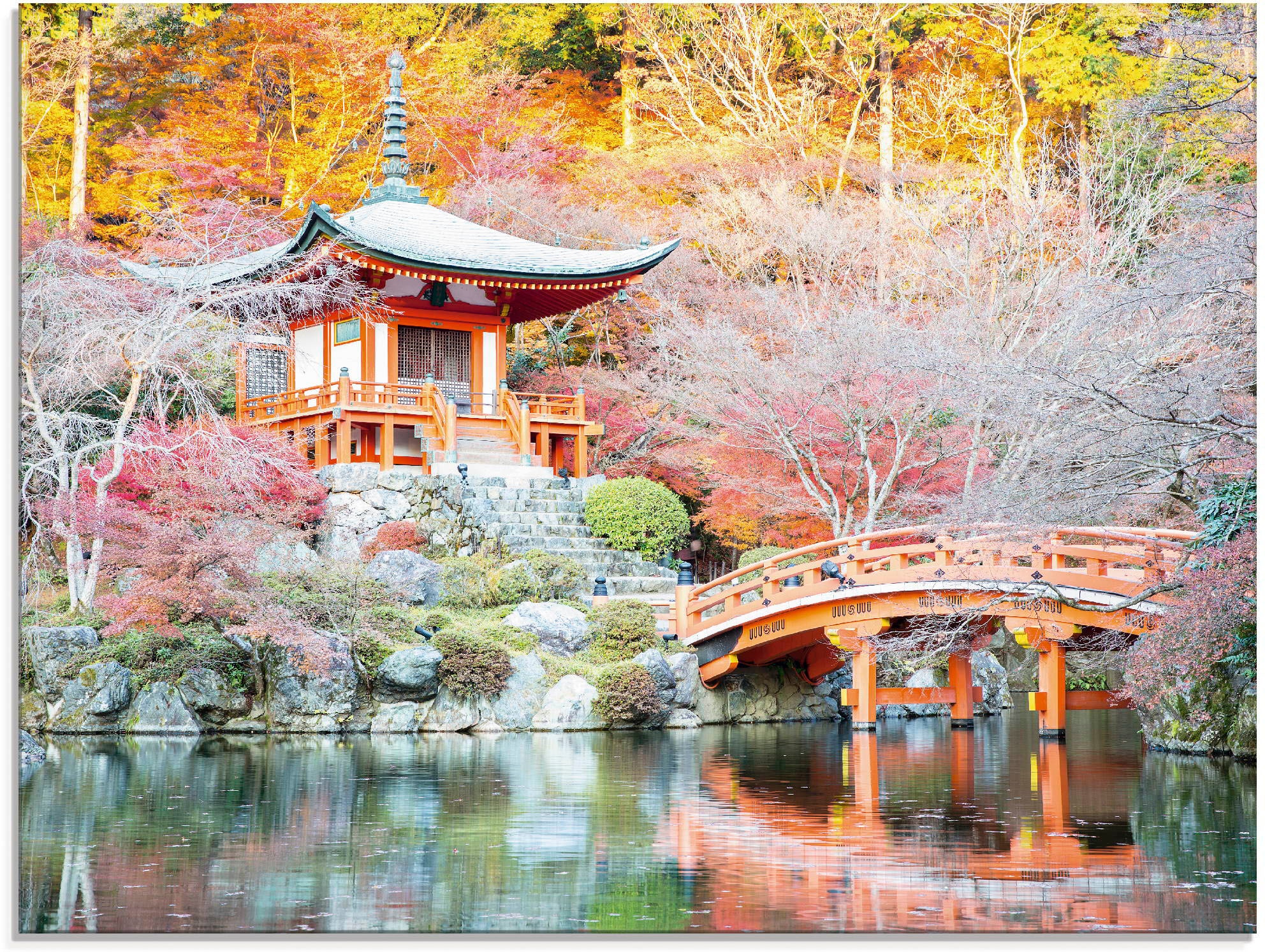 Artland Stiklinis paveikslas »Shingo Buddhisti...