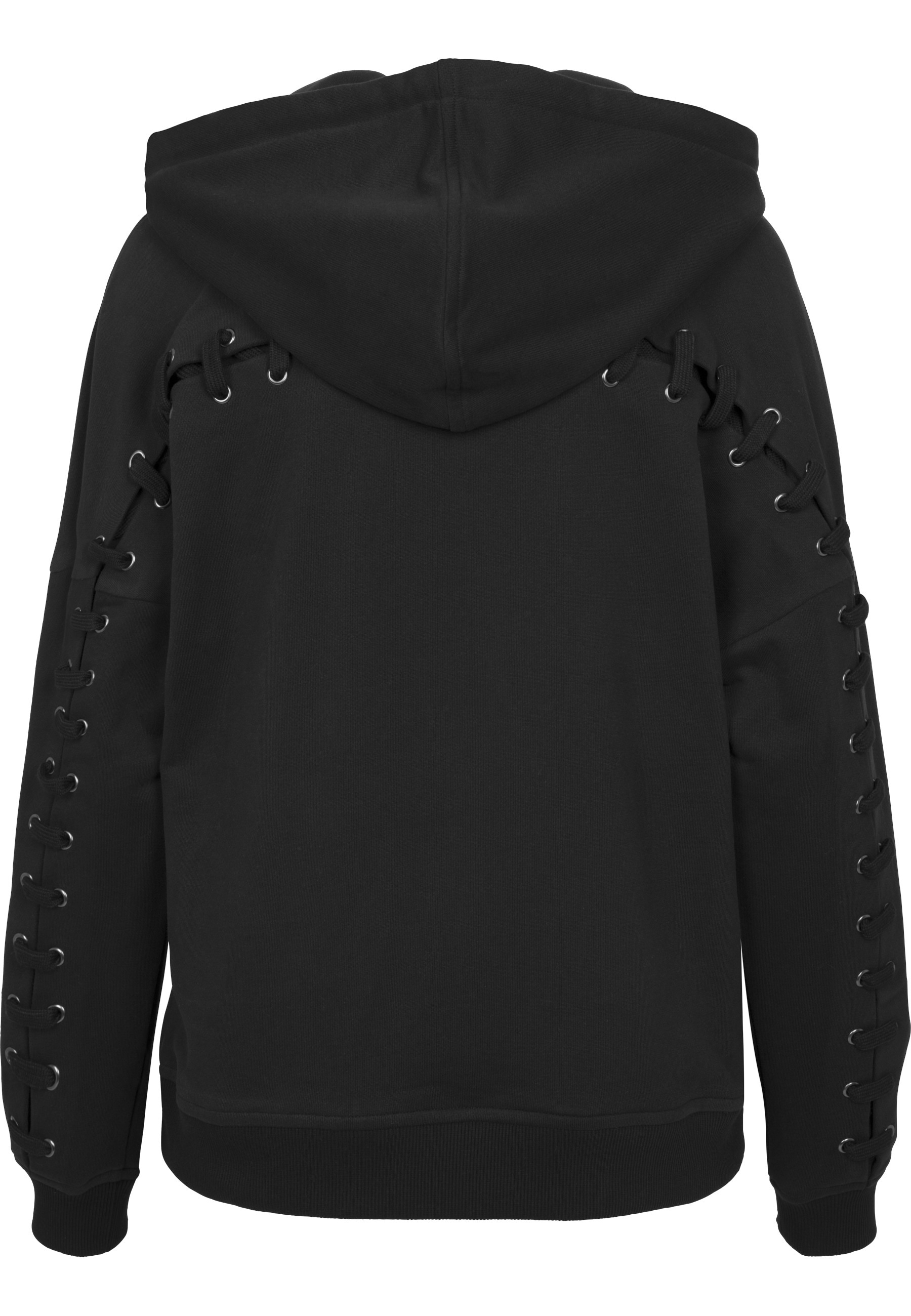 URBAN CLASSICS Sweatshirt »Urban Classics Damen Ladies Laced-Up Hoody«, 1
