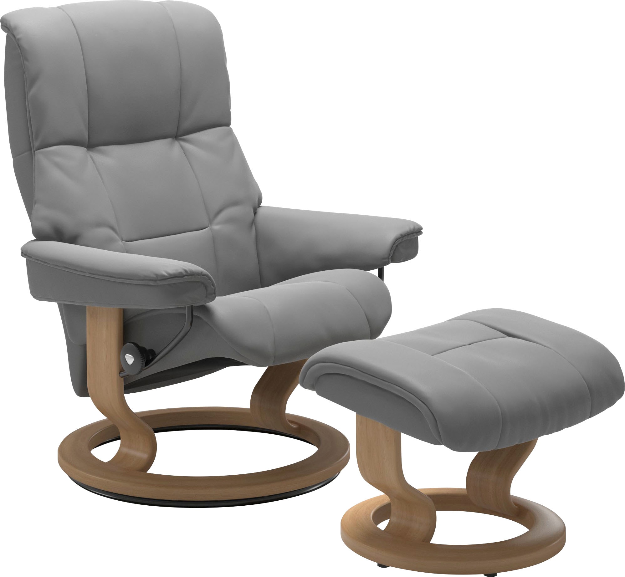 Stressless Relaxsessel "Mayfair" mit Classic Base, Größe S, M & L, Gestell Eiche, in 3 Bezugsqualitäten lieferbar