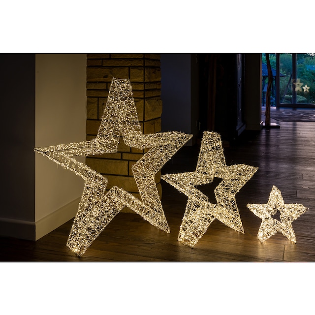 Star-Max LED Stern »Weihnachtsstern, Weihnachtsdeko aussen«, 7680  flammig-flammig, stromsparende LED bestellen | BAUR