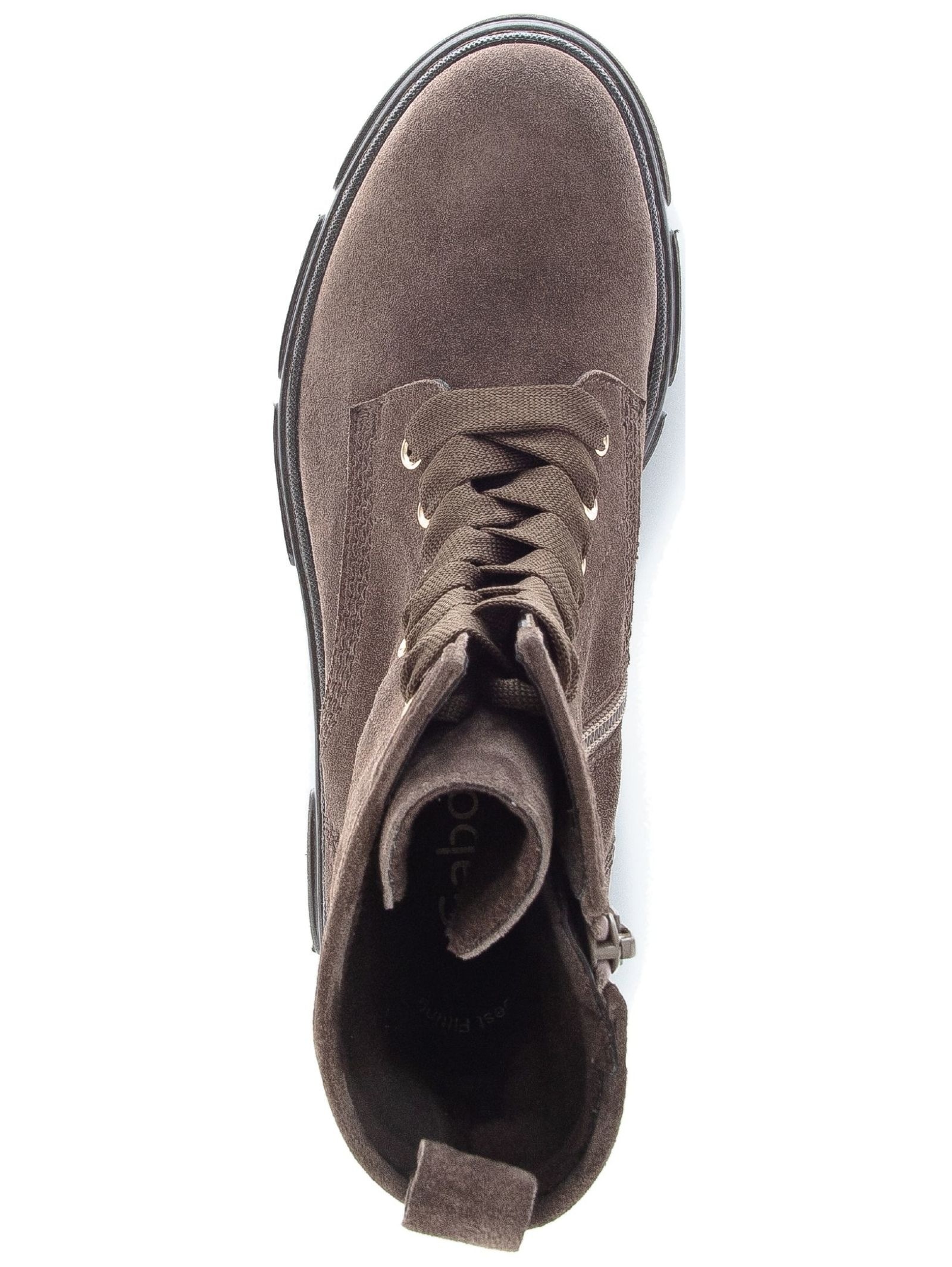 Gabor Schnürstiefelette »Gabor Stiefelette Veloursleder«