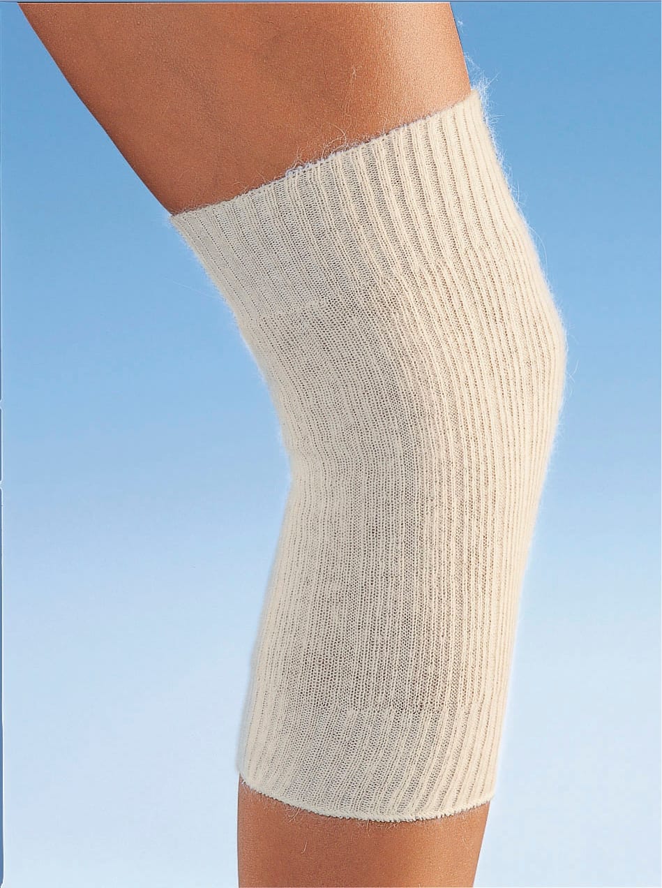 Kniebandage, 2, weiß, Bandagen